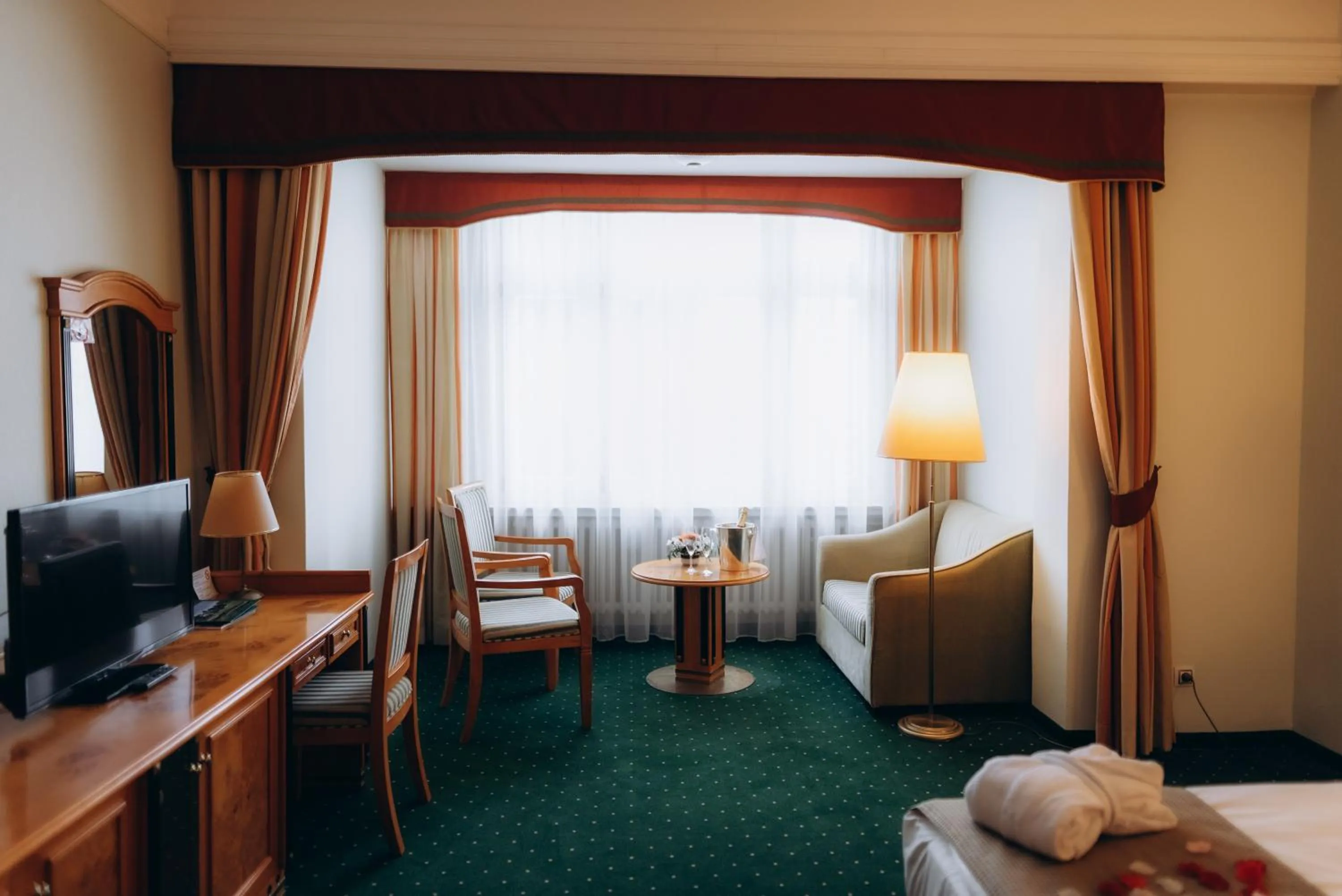 Bed in Parkhotel Golf Marianske Lazne