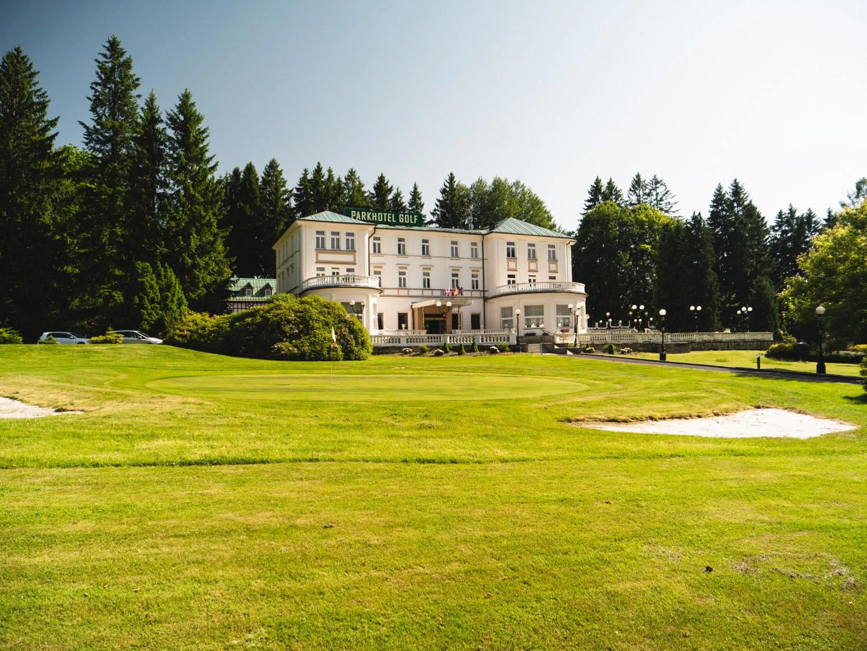 Property building in Parkhotel Golf Marianske Lazne