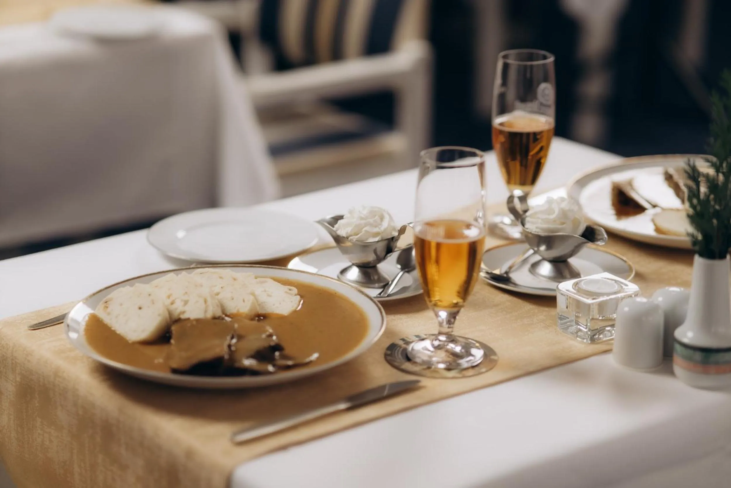 Food and drinks in Parkhotel Golf Marianske Lazne