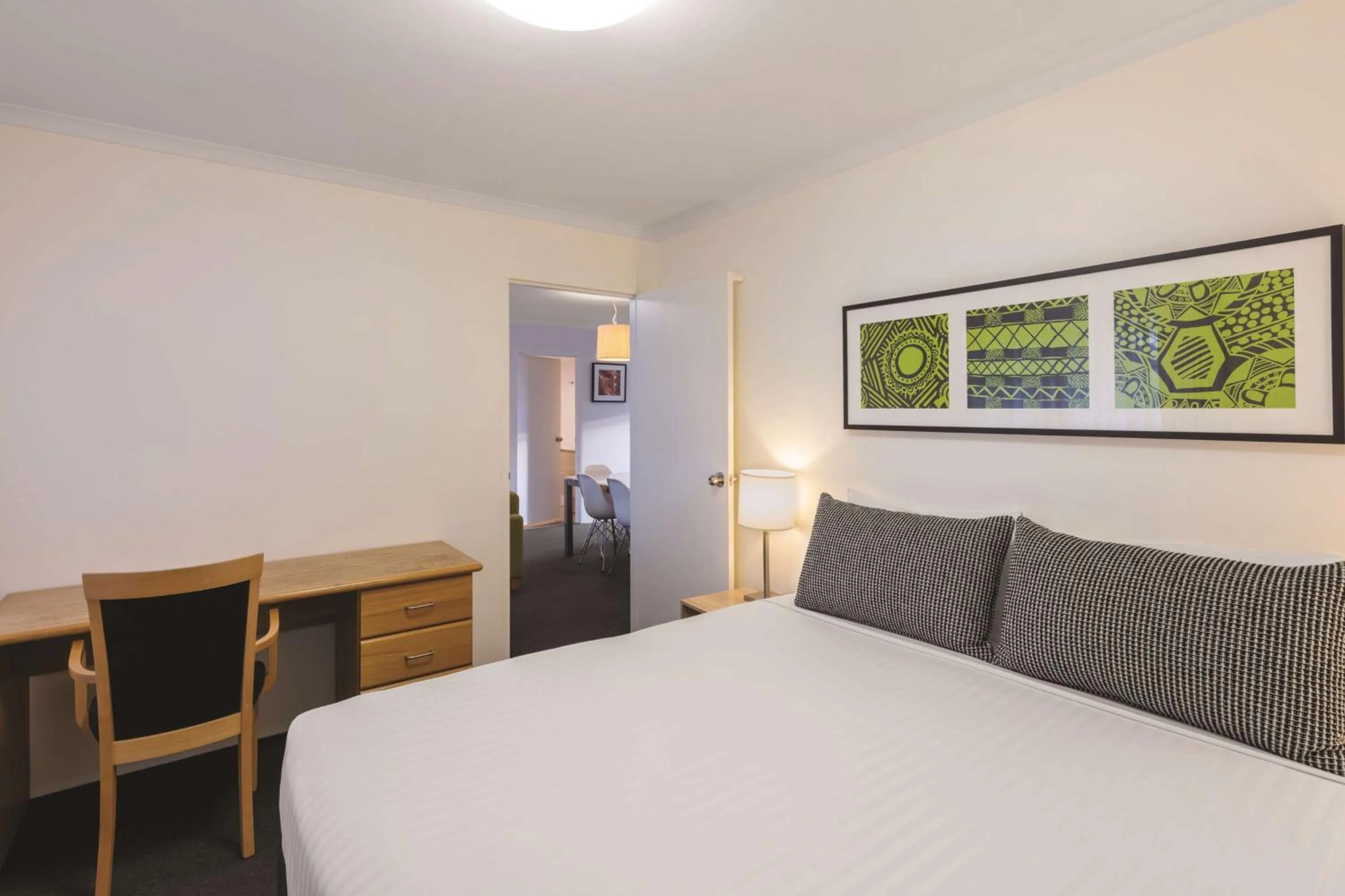 Bedroom, Bed in Adina Serviced Apartments Canberra Kingston