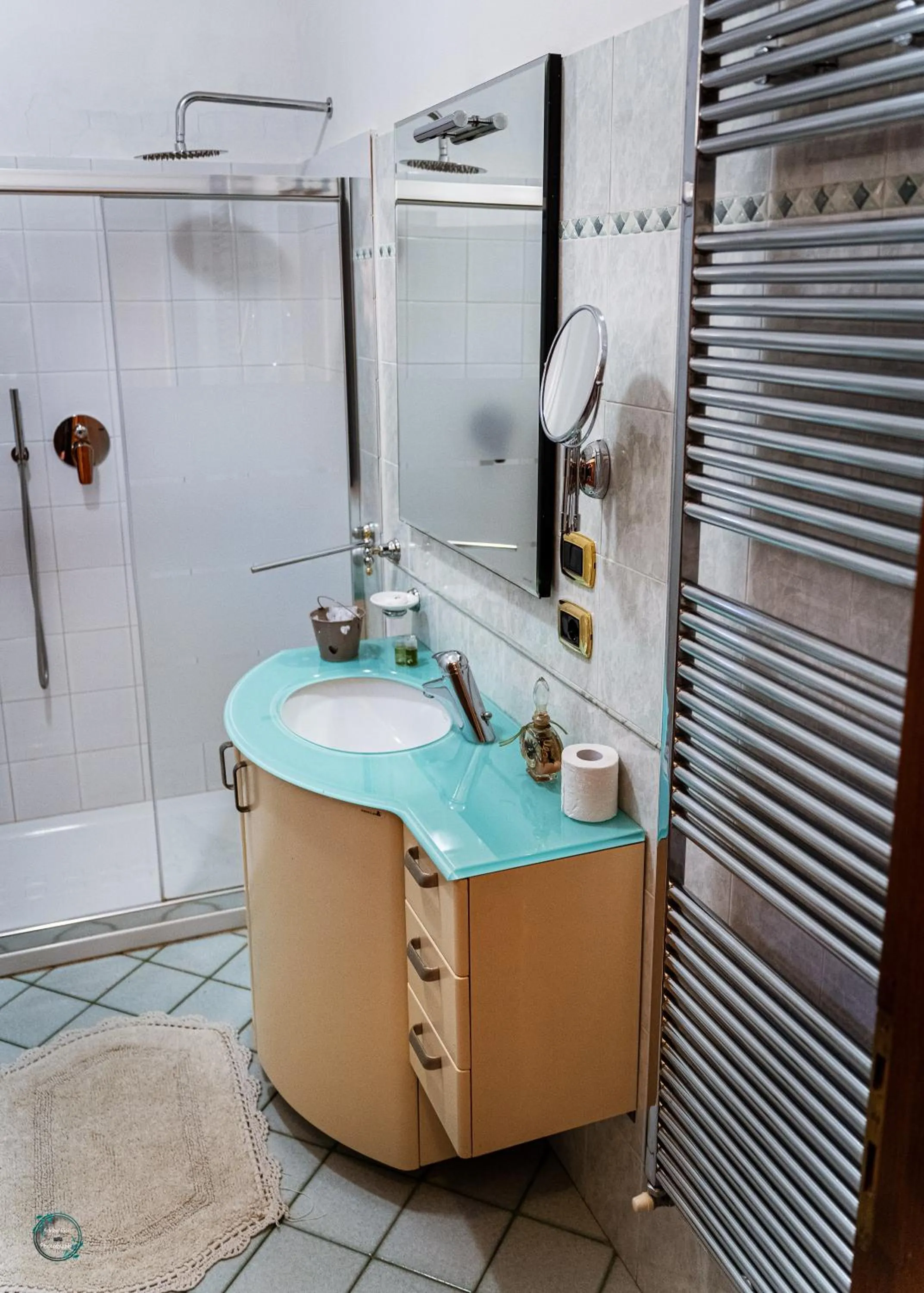 Bathroom in La Valle di Anna