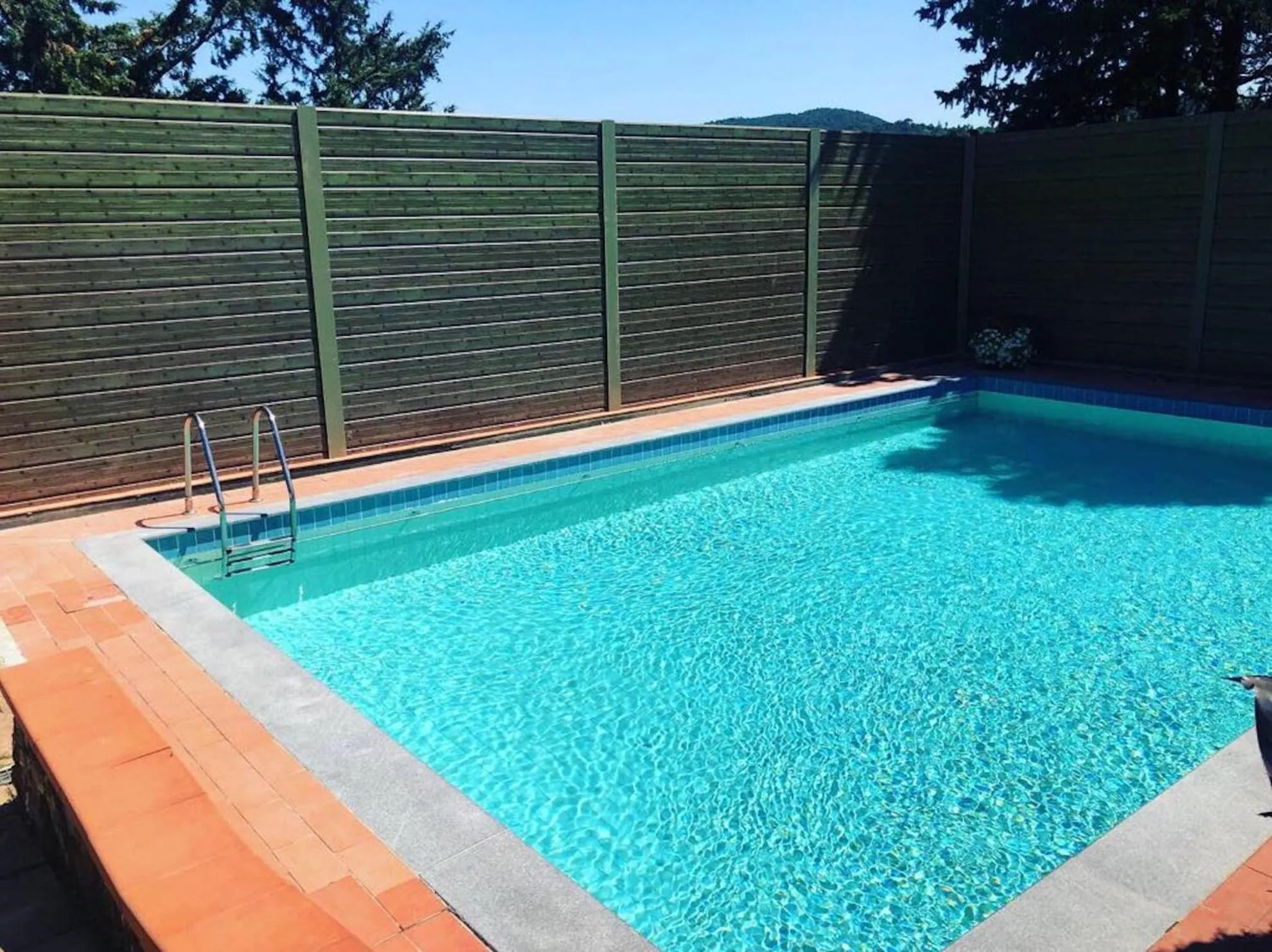 Swimming pool in La Valle di Anna