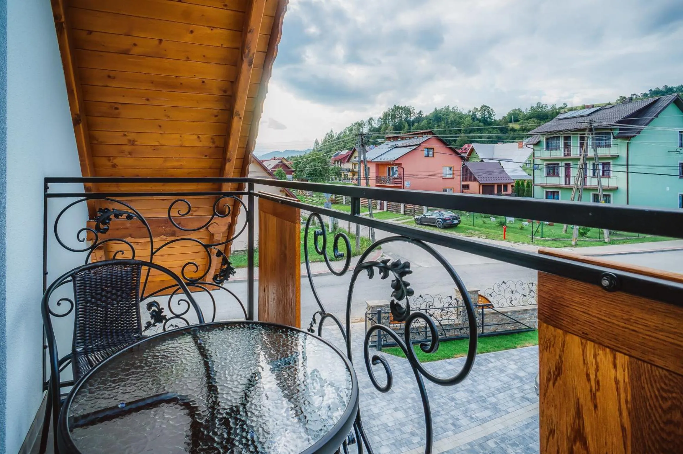 Balcony/Terrace in Willa Na Skarpie