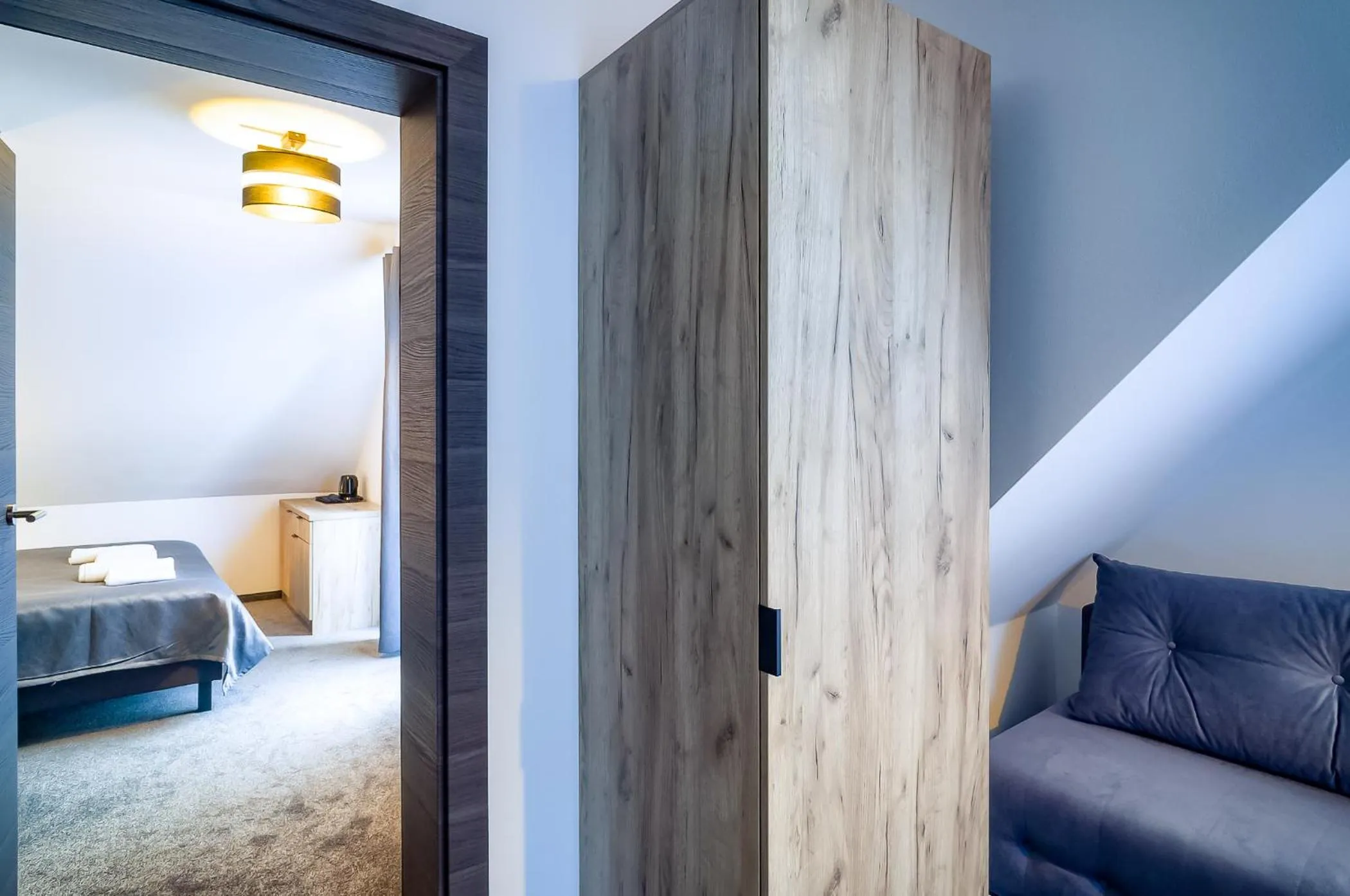 Photo of the whole room, Bed in Willa Na Skarpie