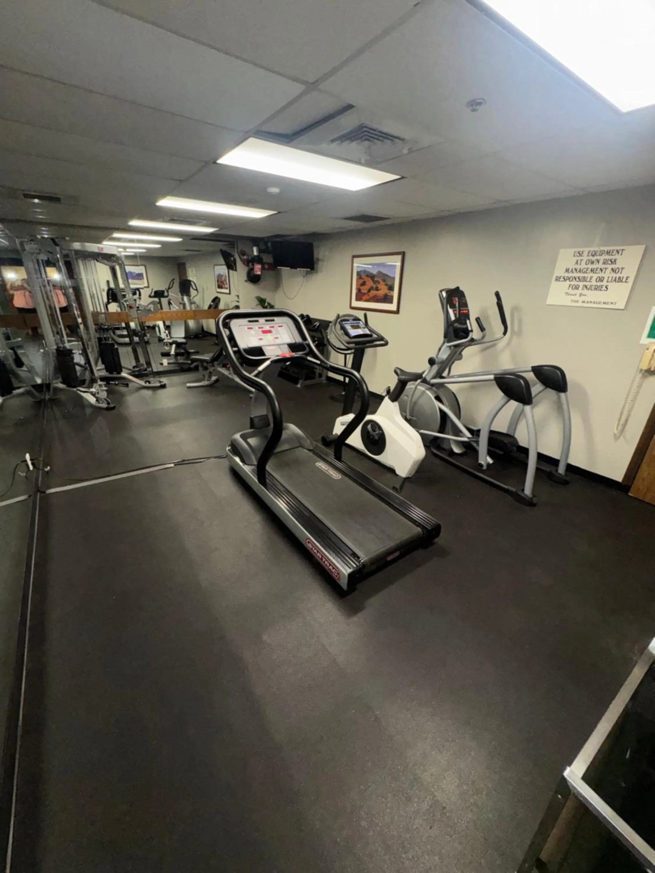 Fitness centre/facilities in Historic Santa Maria Inn