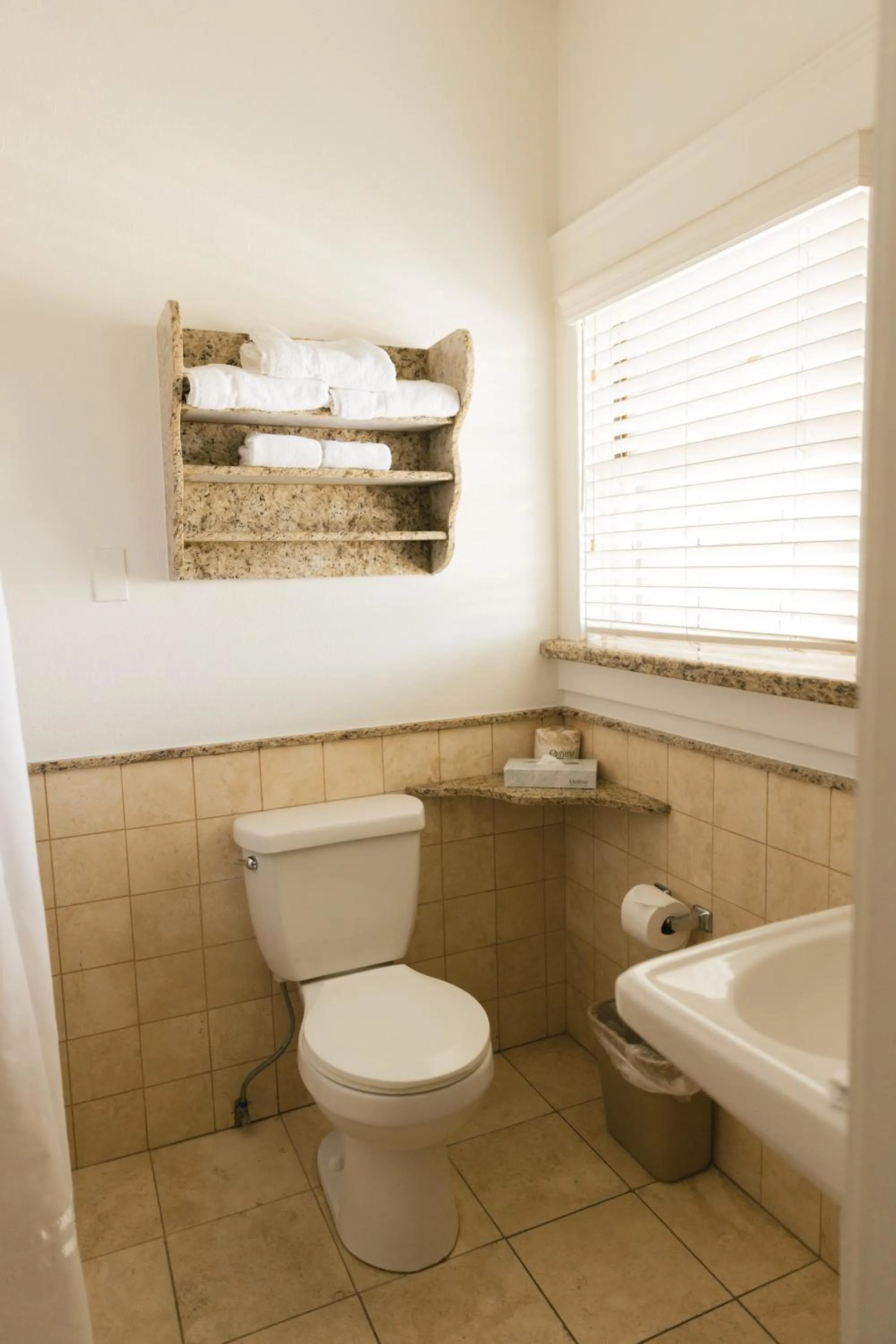 Toilet in Historic Santa Maria Inn