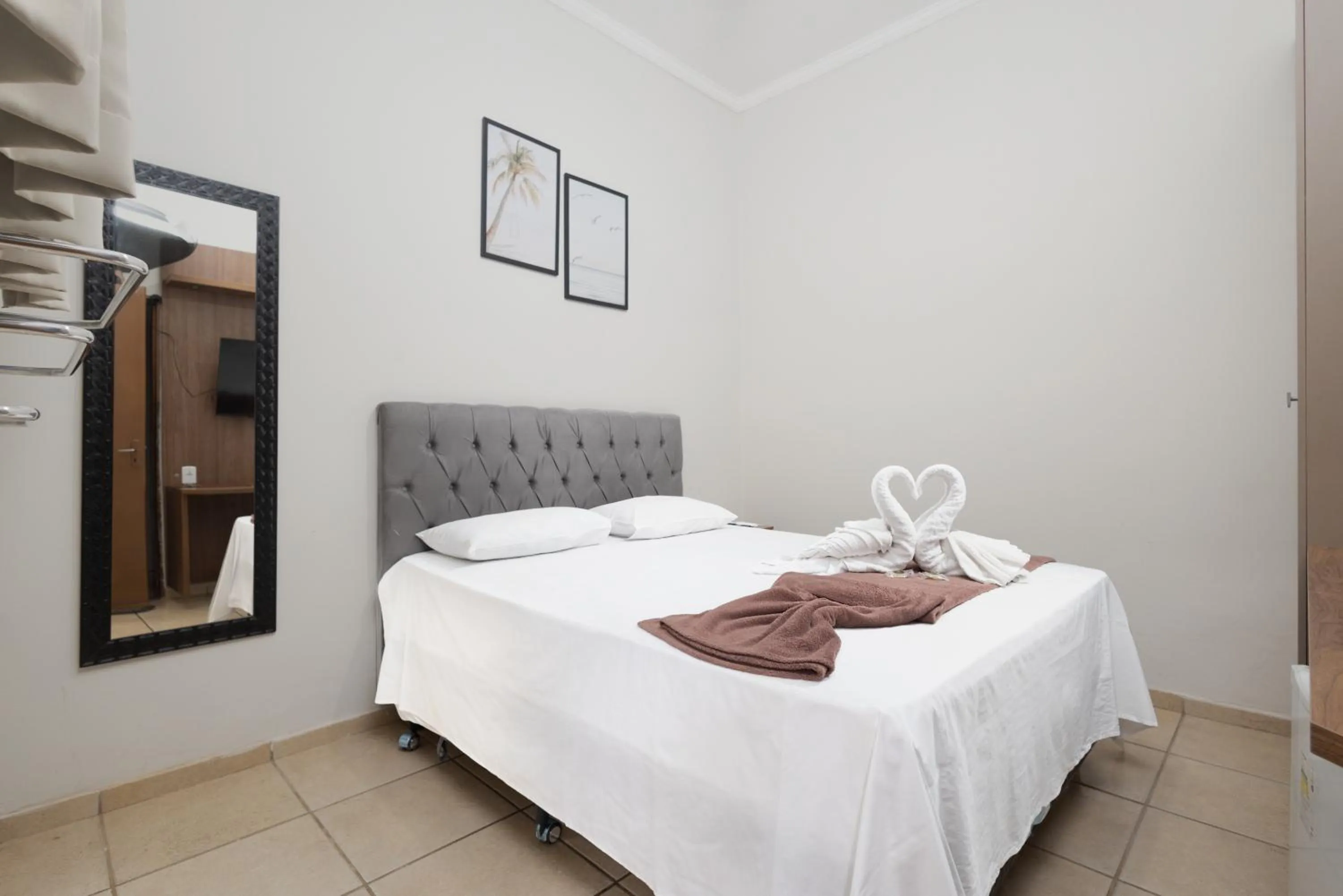 Bed in Hotel Portela II - Av Principal e a 500m do Thermas dos Laranjais