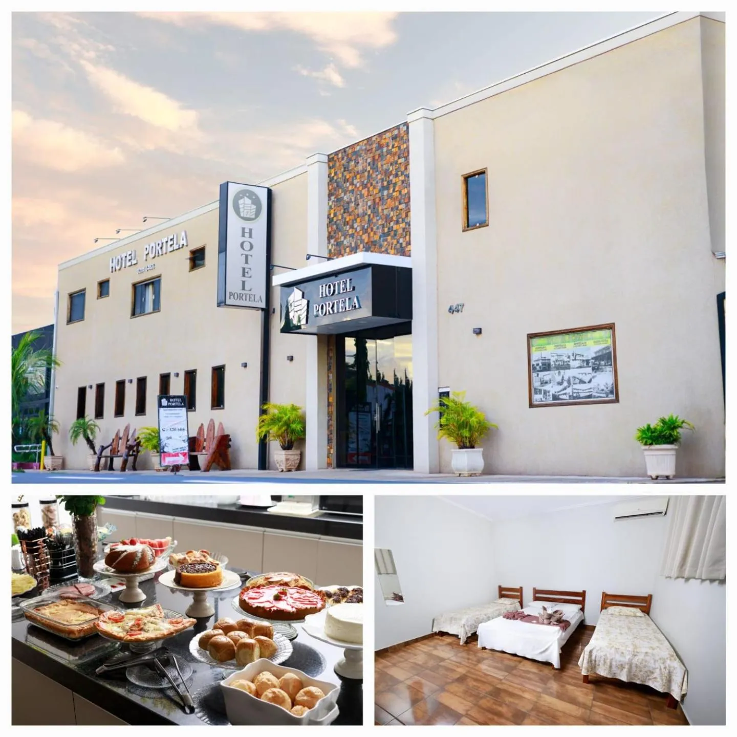 Property building in Hotel Portela II - Av Principal e a 500m do Thermas dos Laranjais