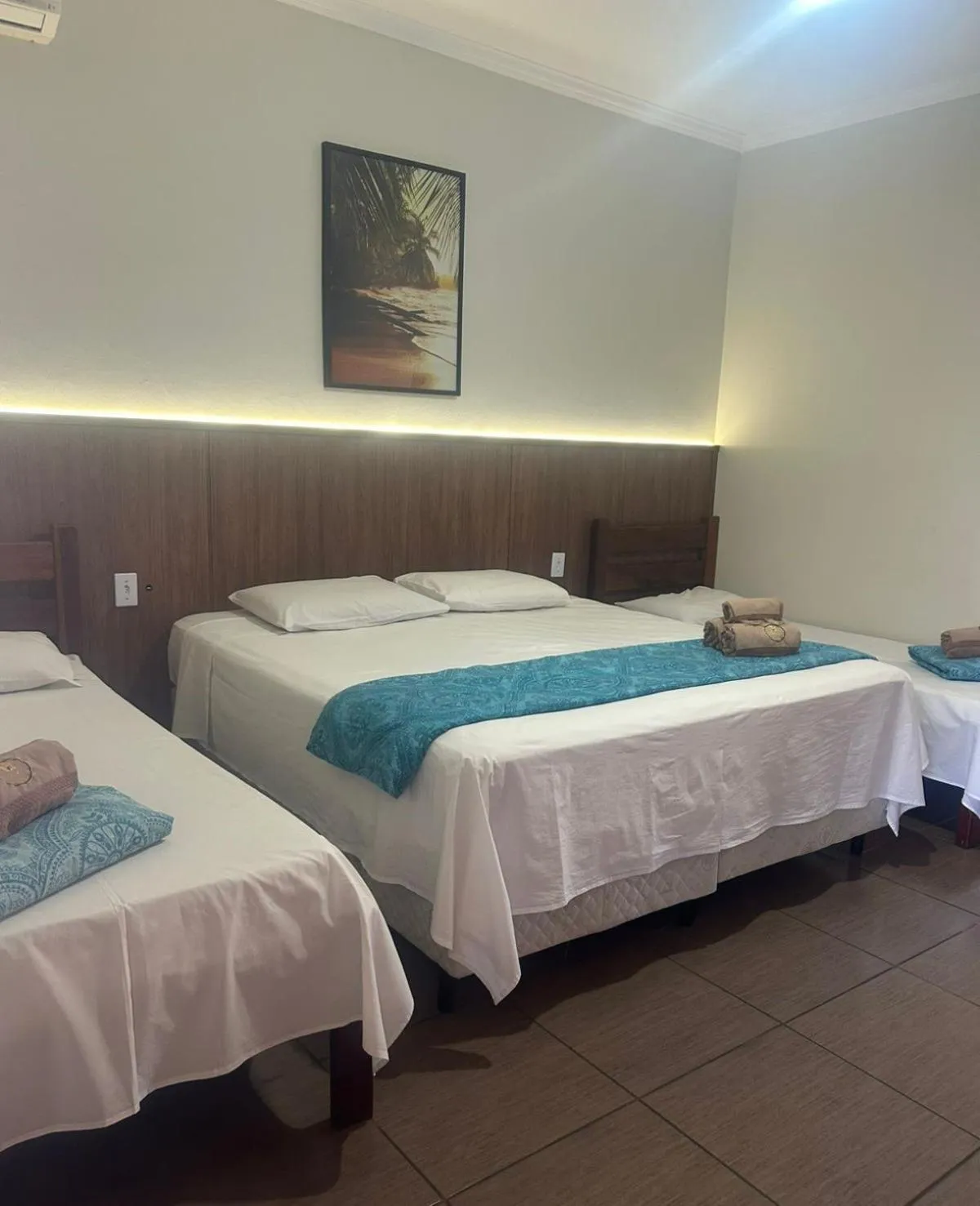 Bed in Hotel Portela II - Av Principal e a 500m do Thermas dos Laranjais