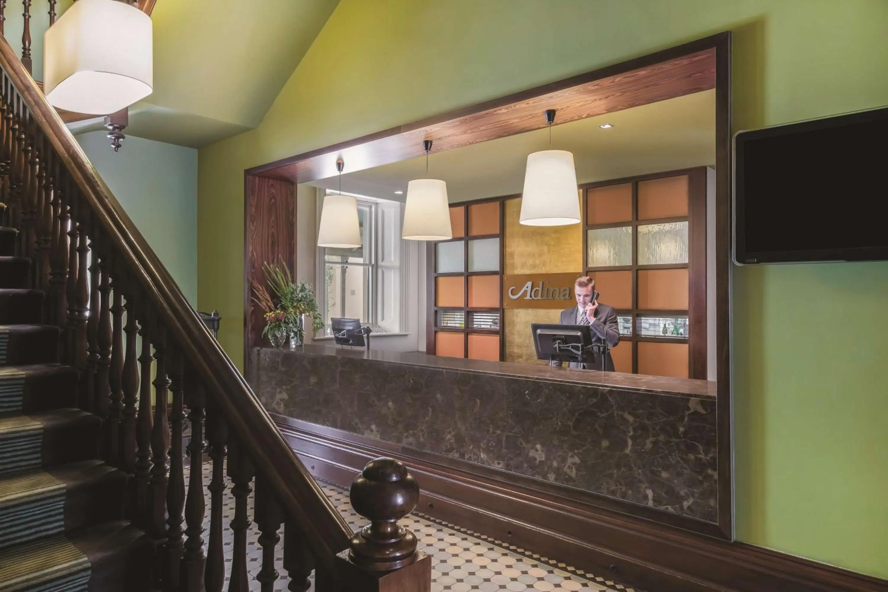 Lobby or reception in Adina Apartment Hotel Adelaide Treasury