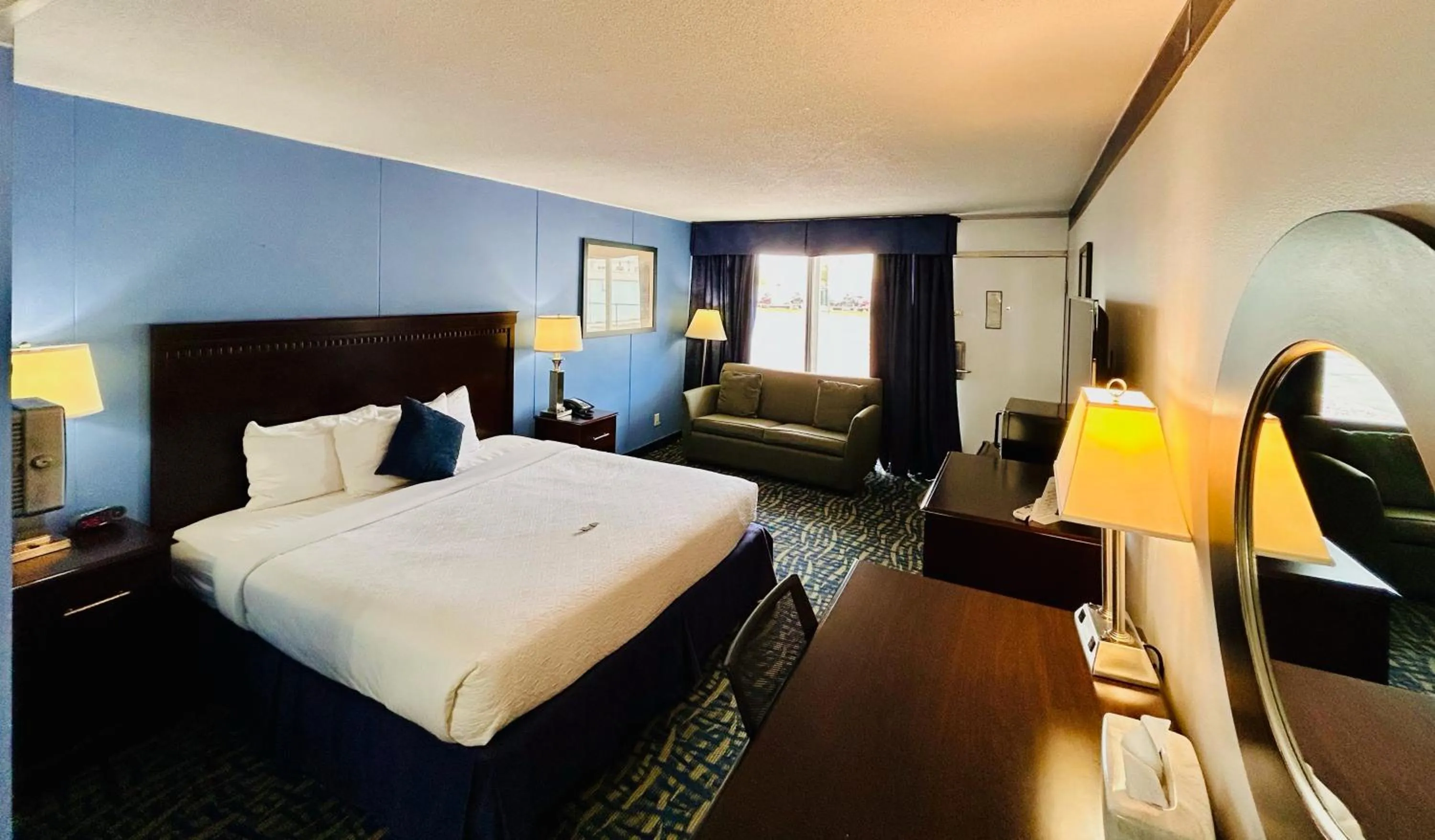 Bed in Hospitality Inn