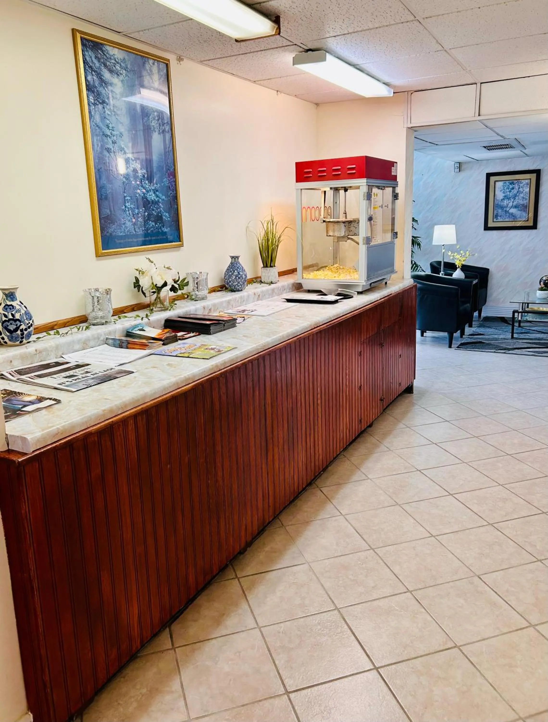 Lobby or reception in Hospitality Inn