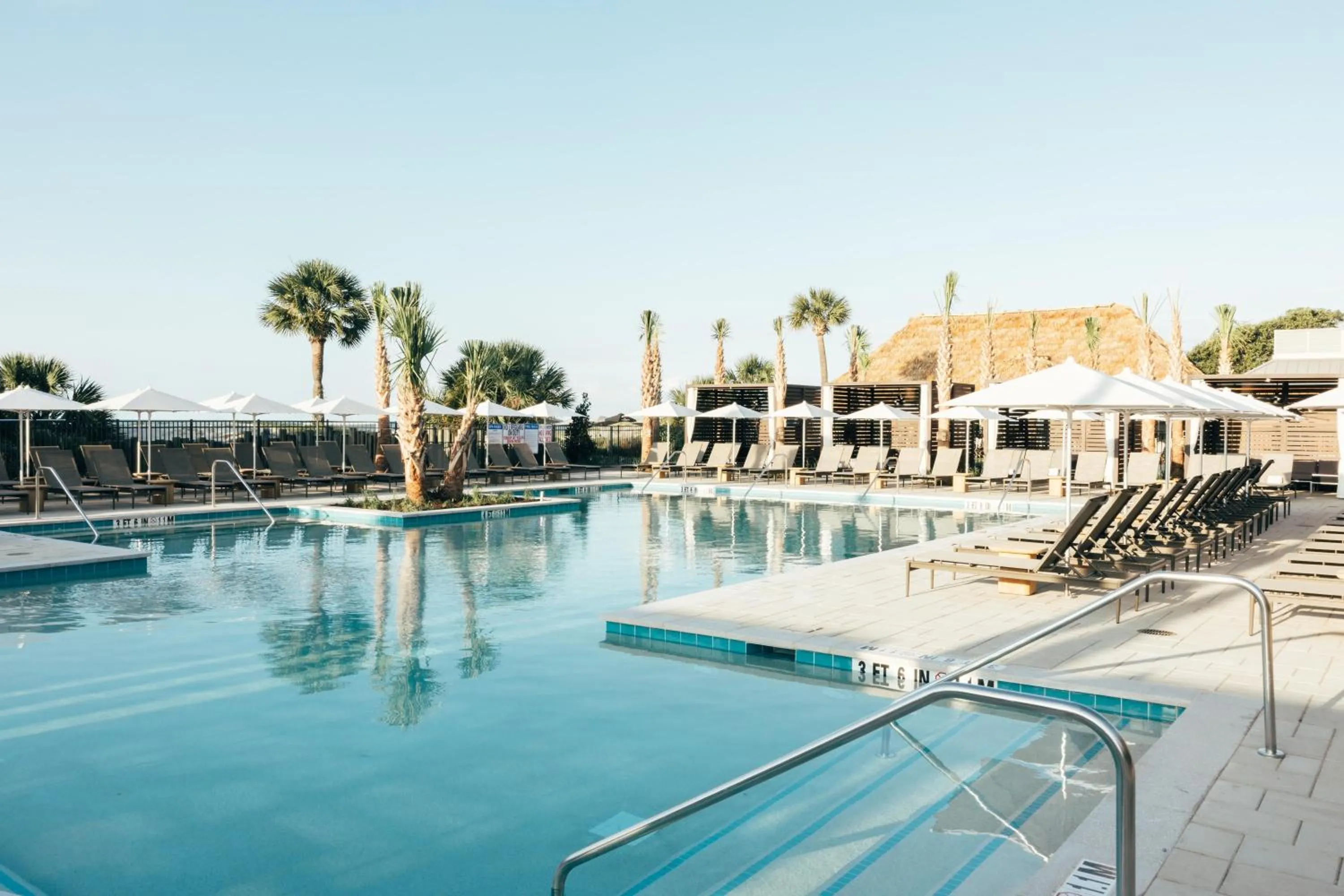 Pool view in Beach House Resort Hilton Head Island