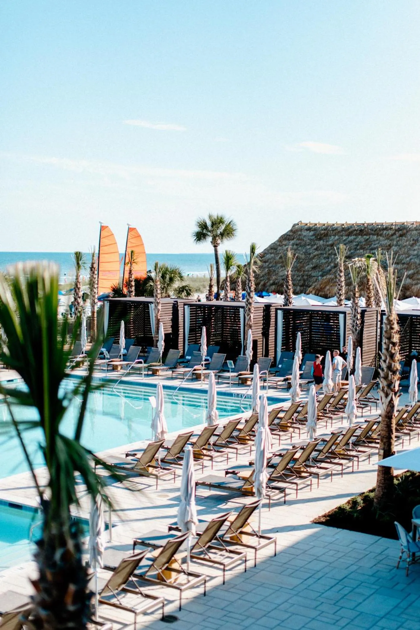 Swimming pool in Beach House Resort Hilton Head Island