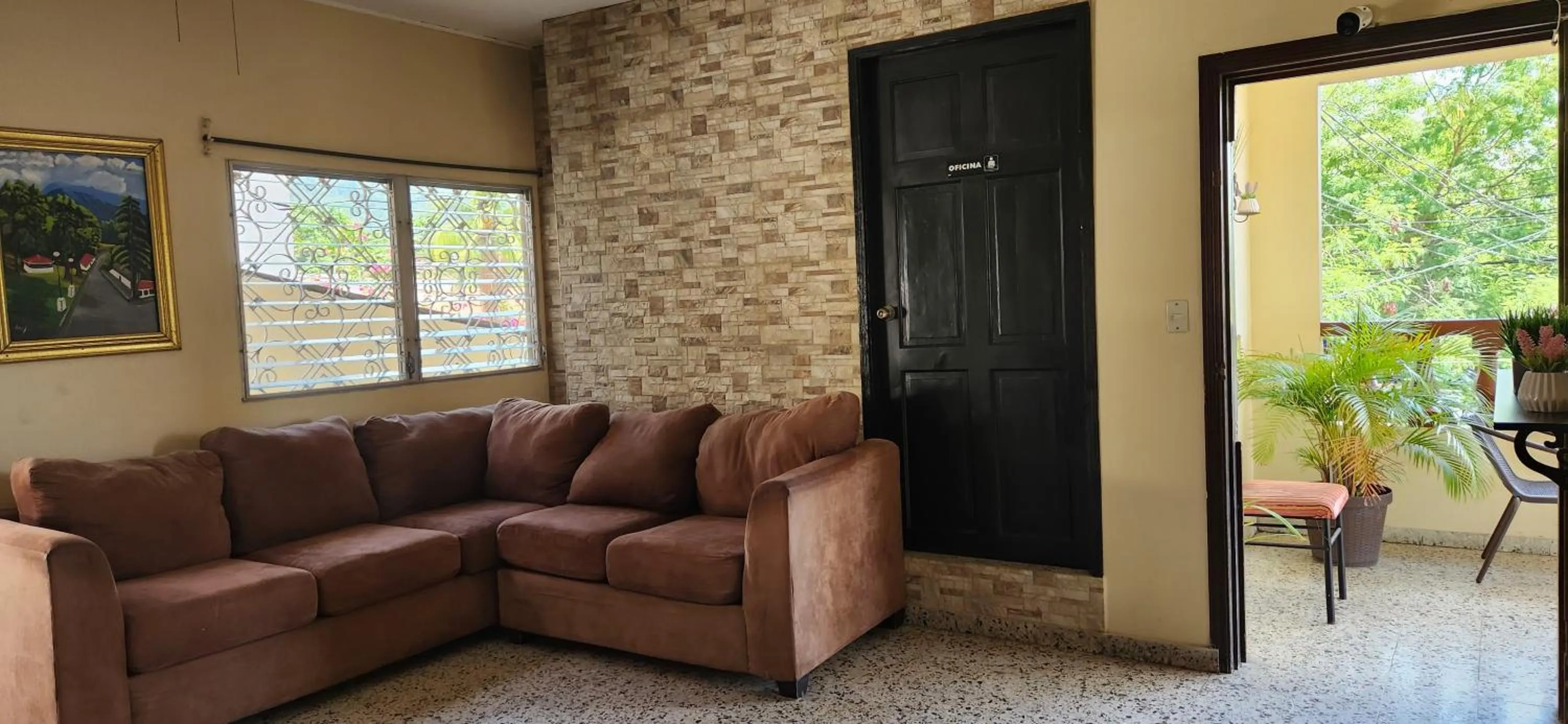 Living room in Casa Altamira