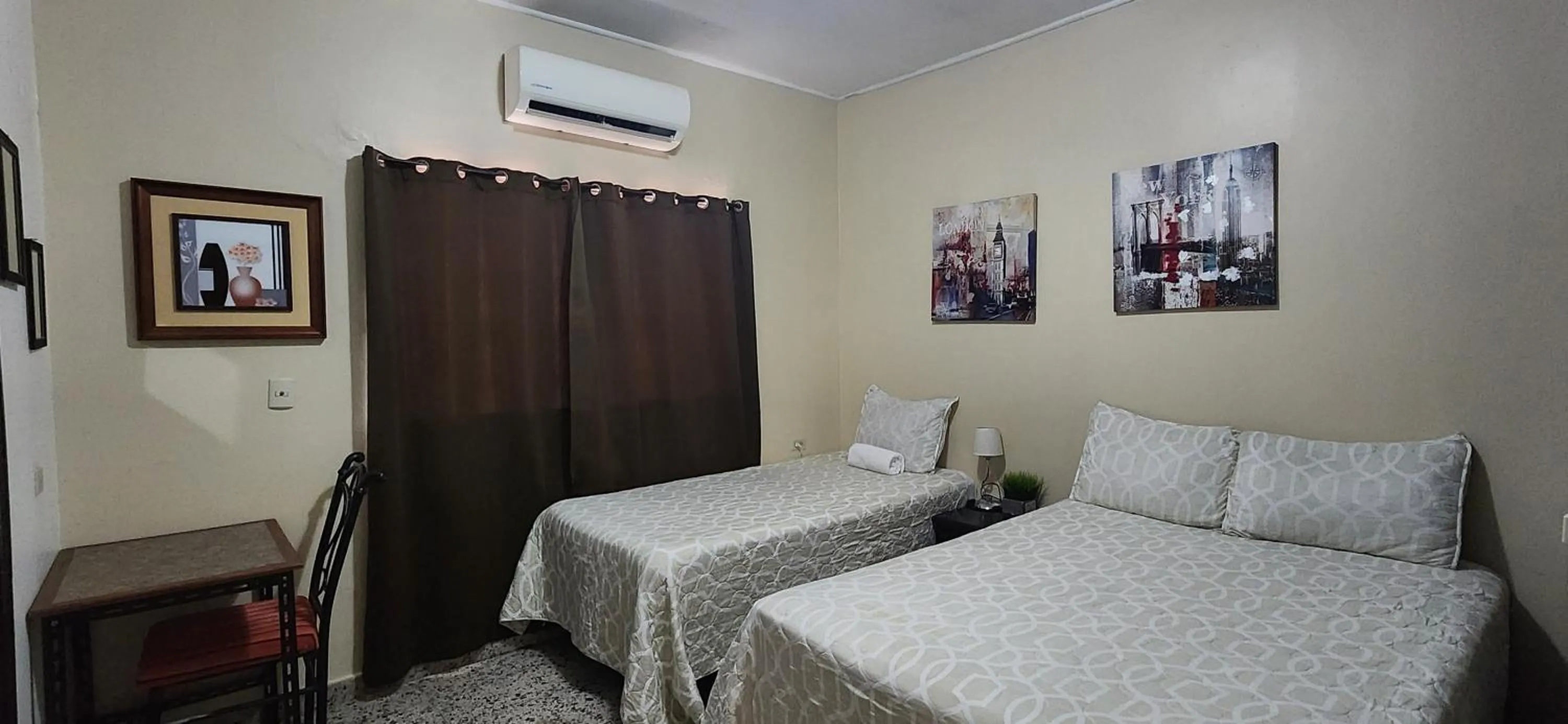 air conditioner, Bed in Casa Altamira
