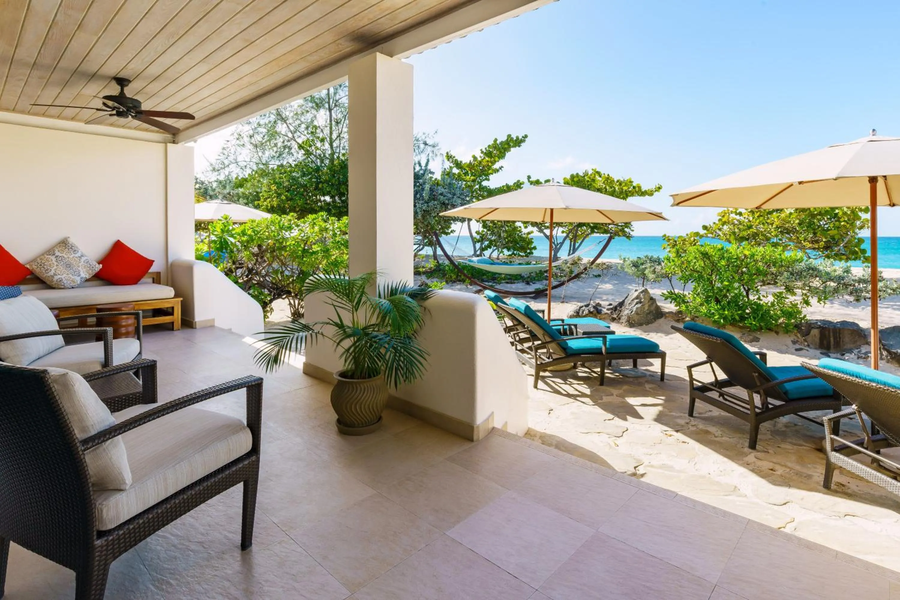 Patio in Spice Island Beach Resort