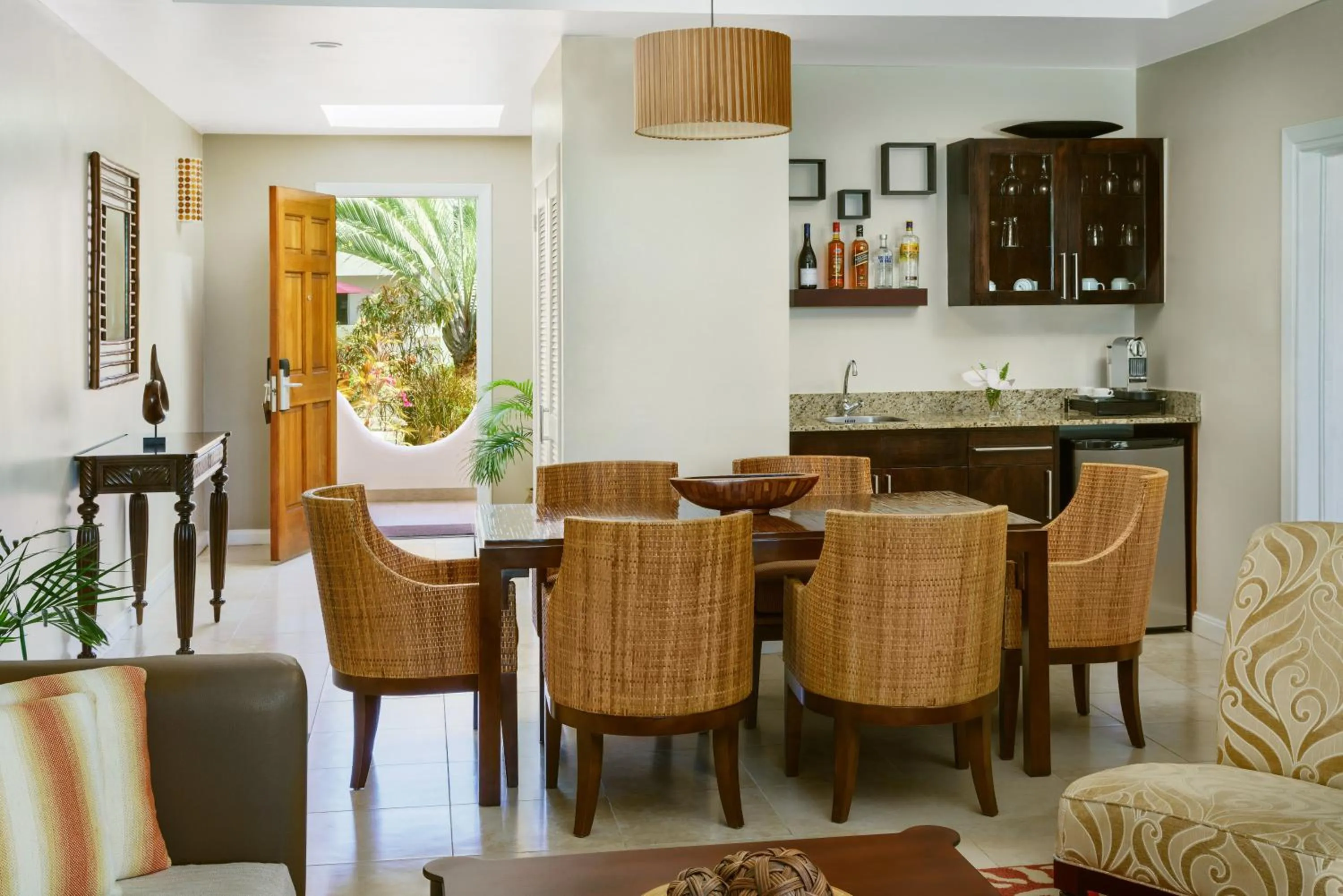 Dining area in Spice Island Beach Resort