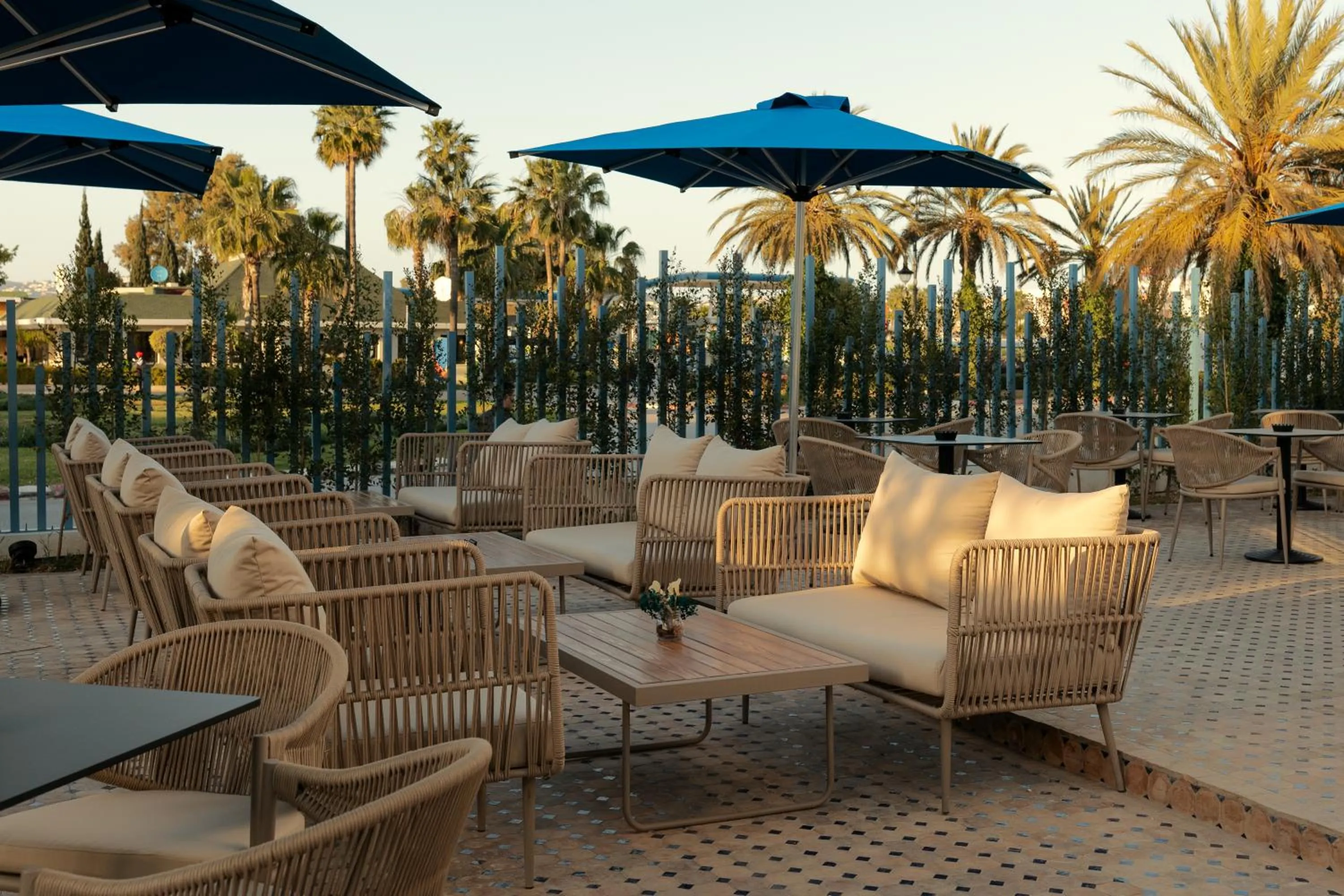 Patio in MIA Urban Detroit Tanger