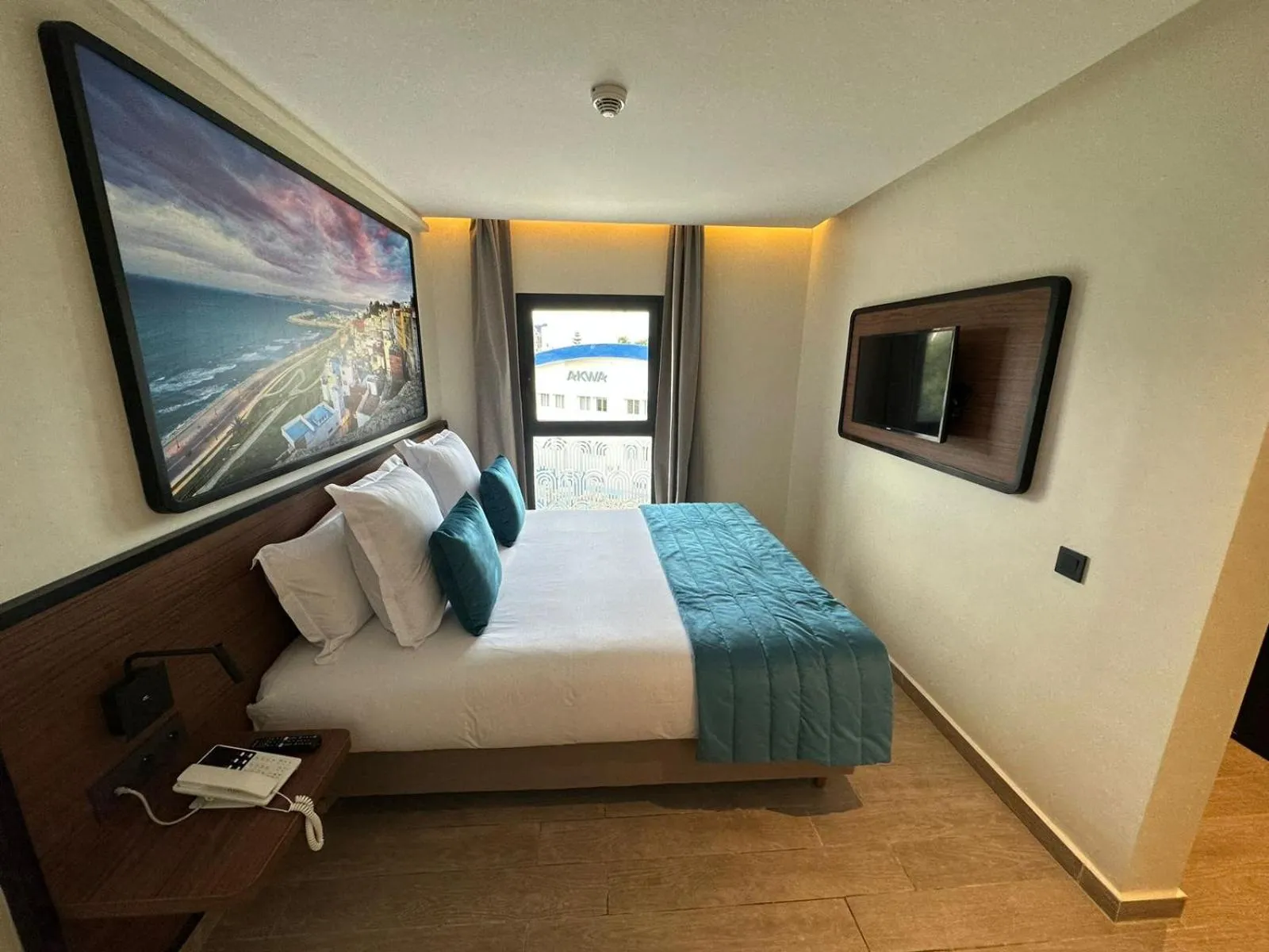 Bedroom, Bed in MIA Urban Detroit Tanger