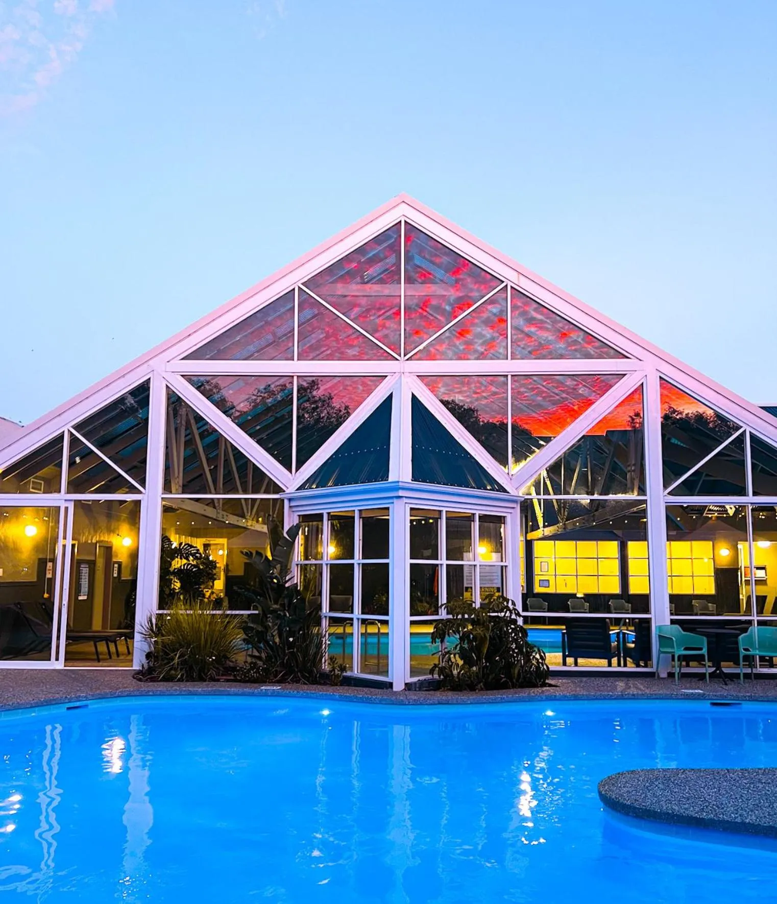 Pool view in Broadwater Resort WA Tourism Awards 2025 Gold Winner