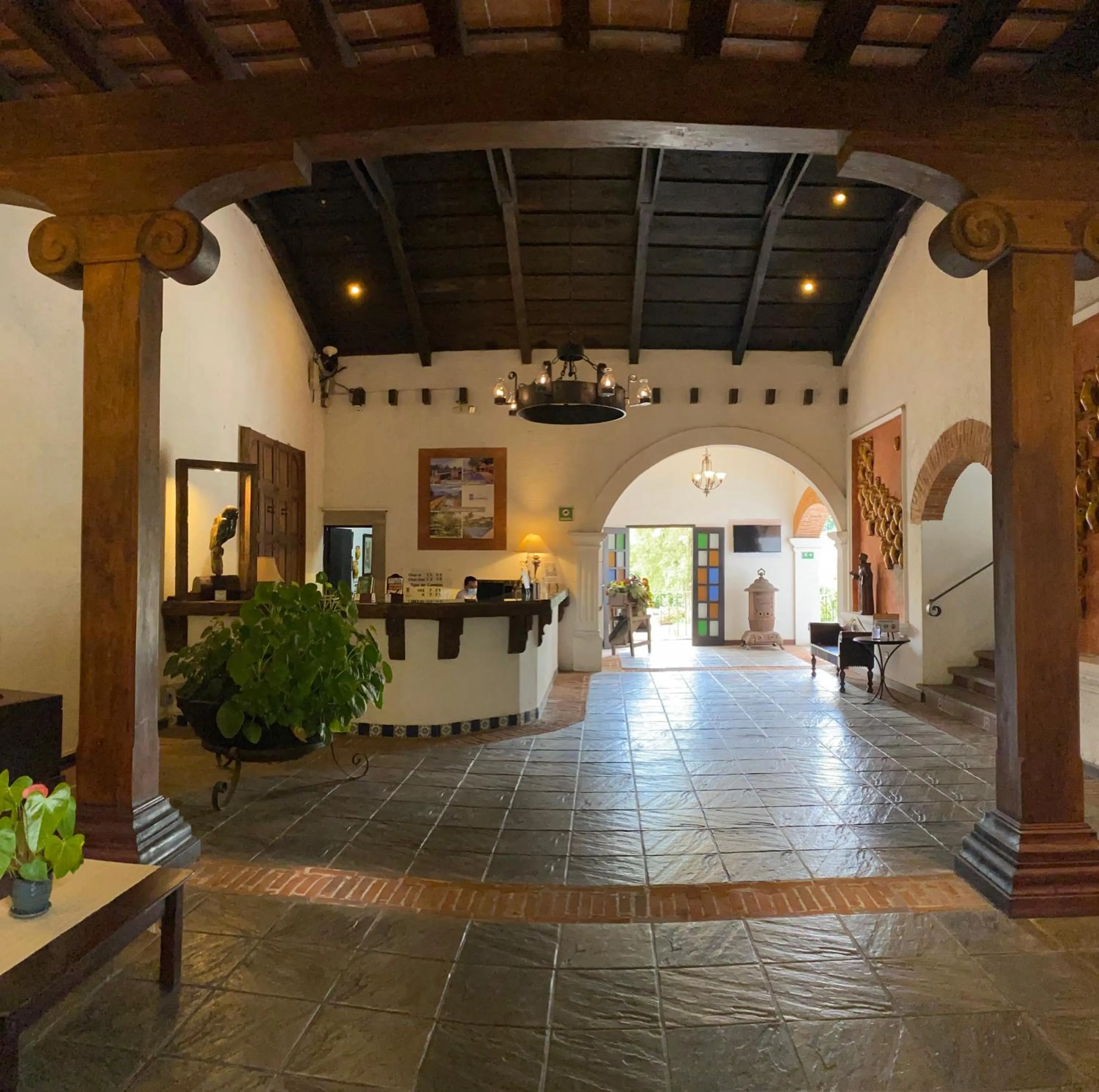 Lobby or reception in Villa Colonial