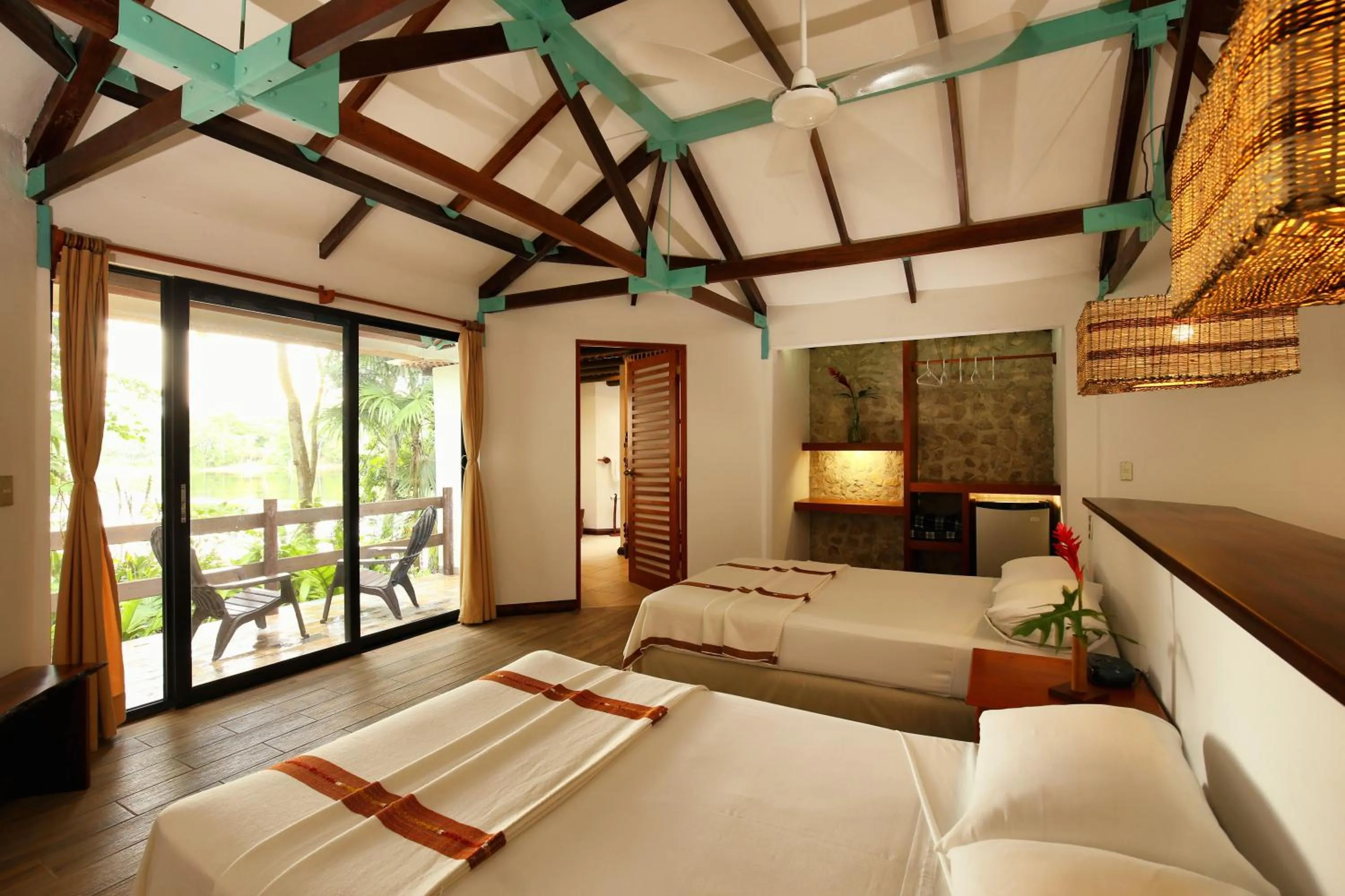 Bedroom, Bed in Villa Maya