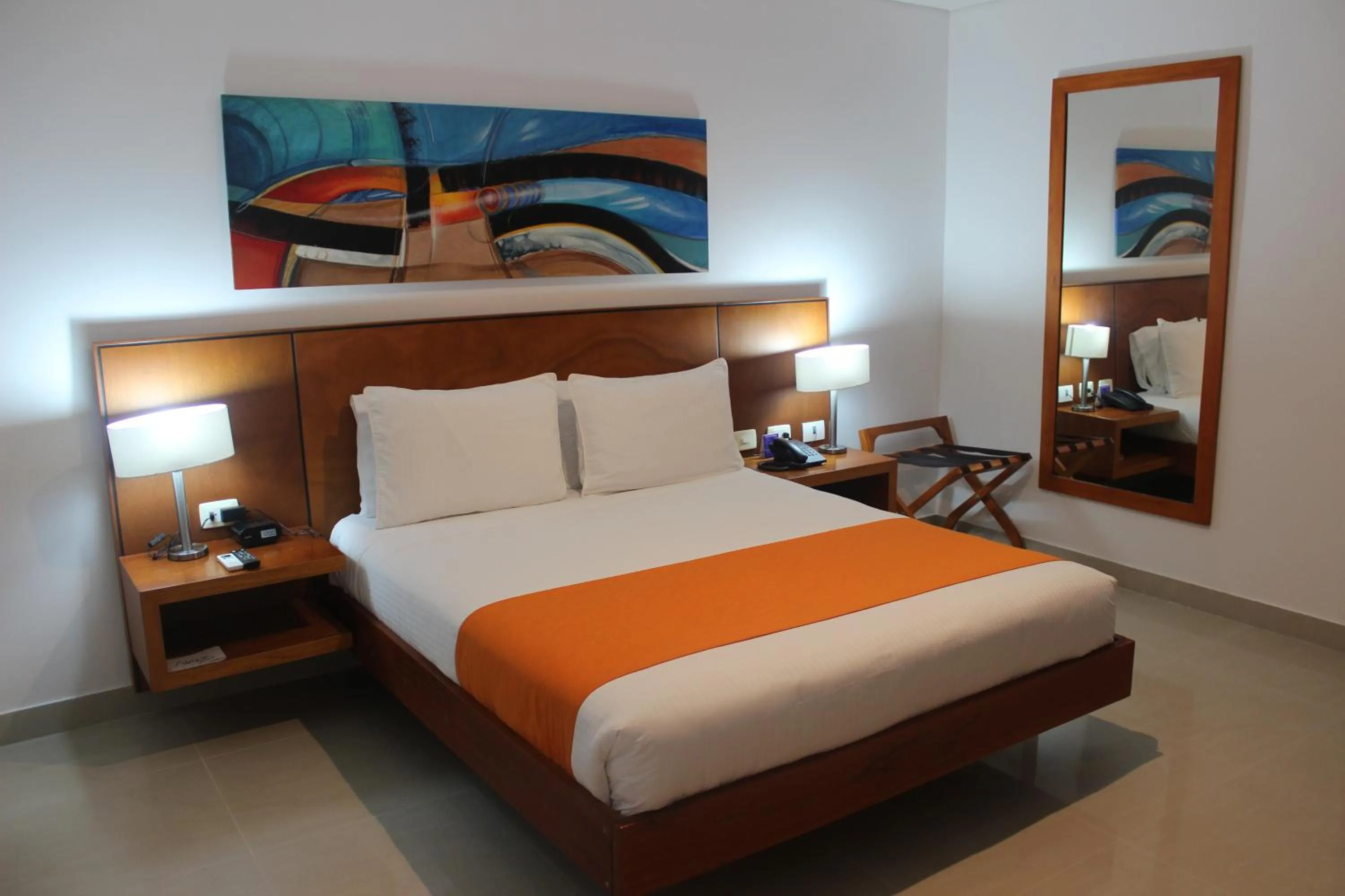 Photo of the whole room, Bed in Hotel Atrium Plaza