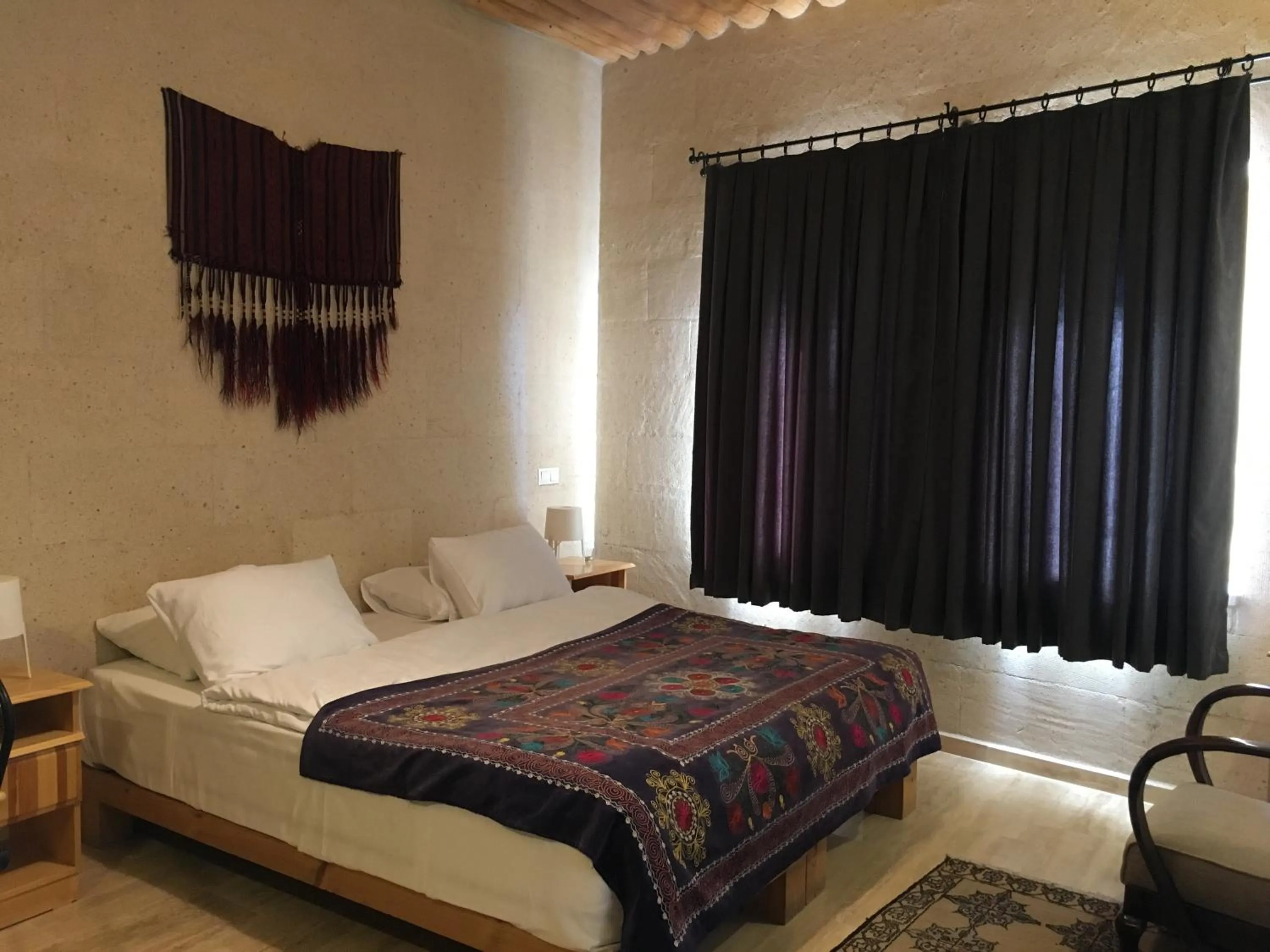 Bed in Maze Of Cappadocia Hotel