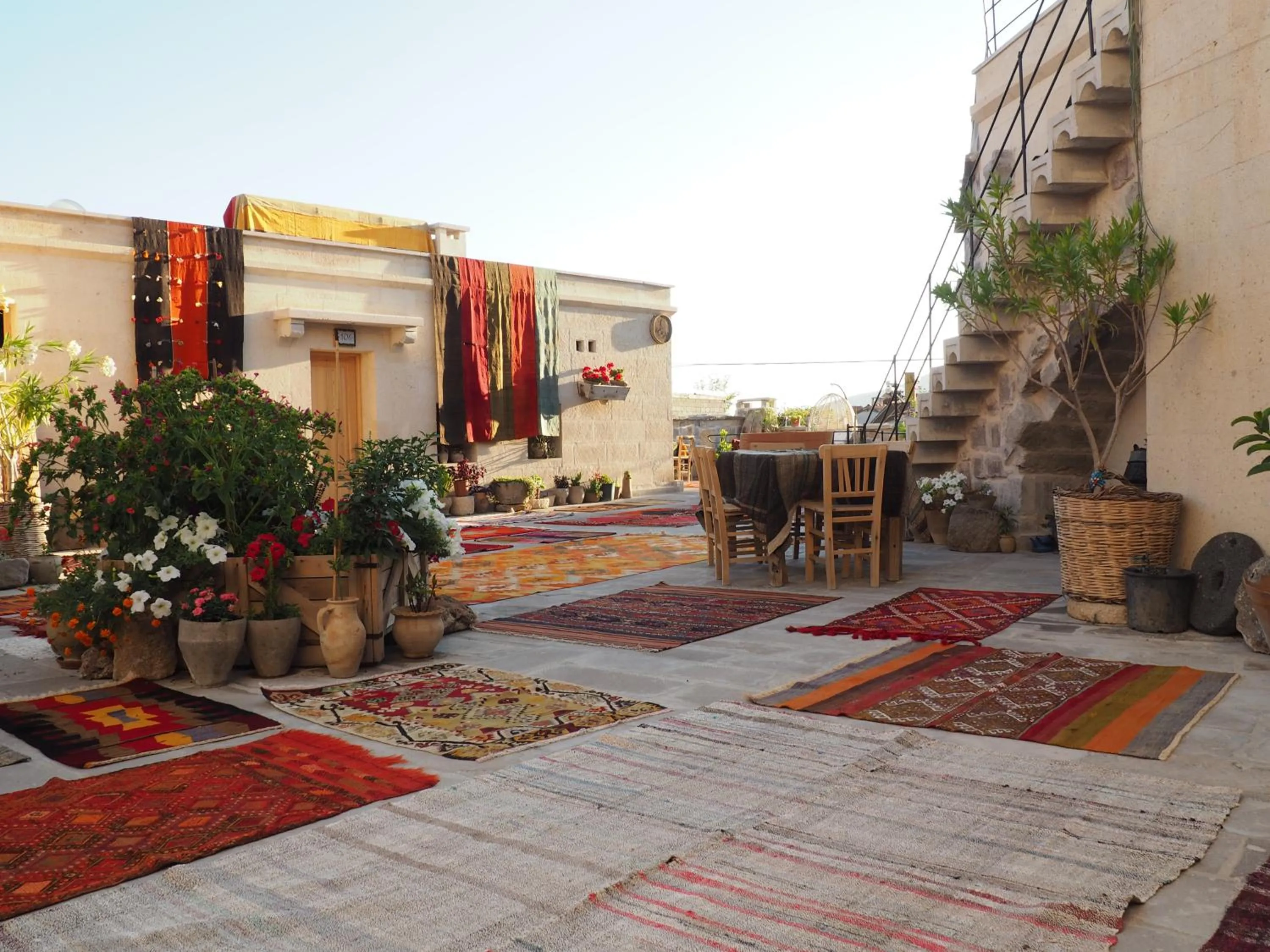 Garden view in Maze Of Cappadocia Hotel