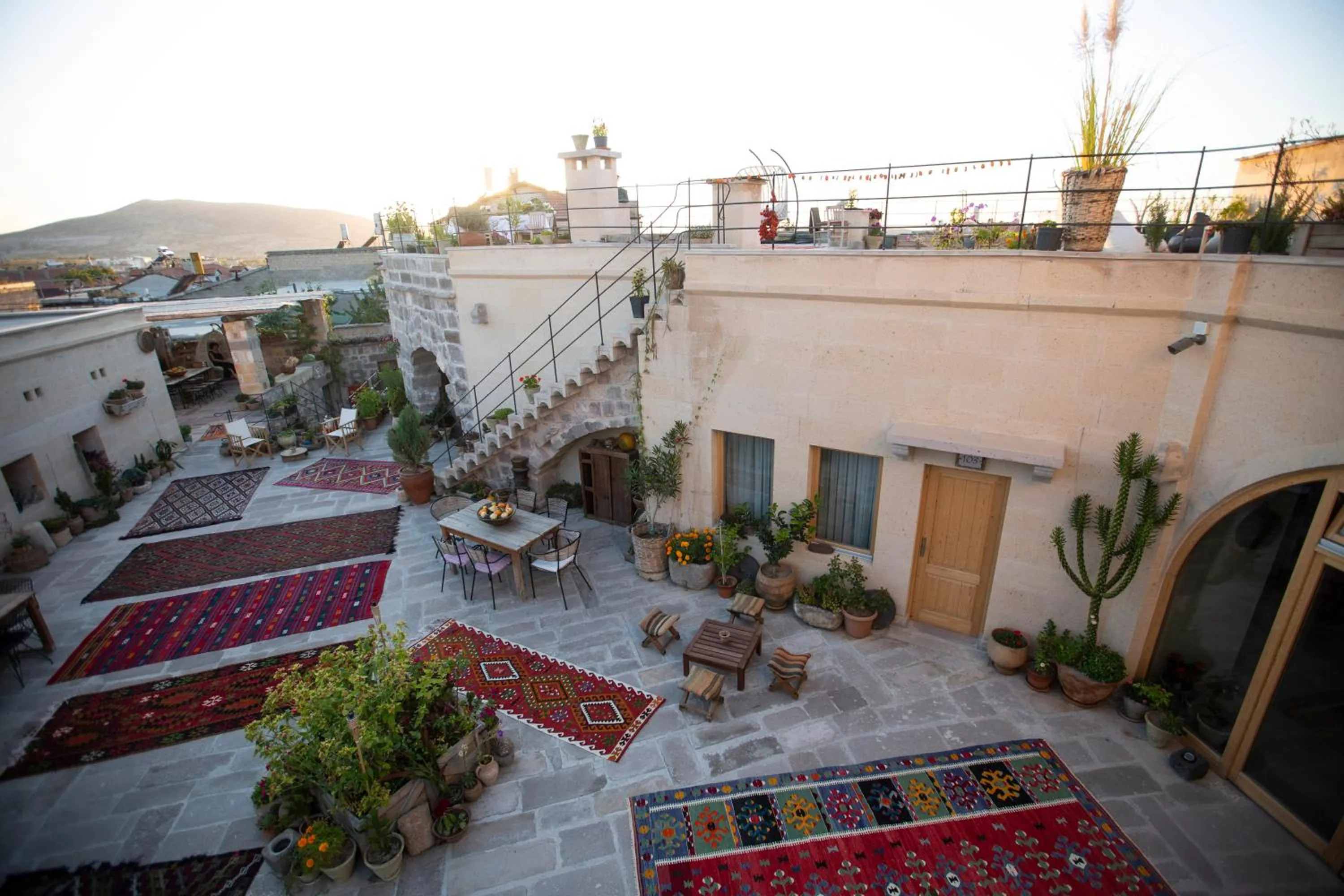 Patio in Maze Of Cappadocia Hotel