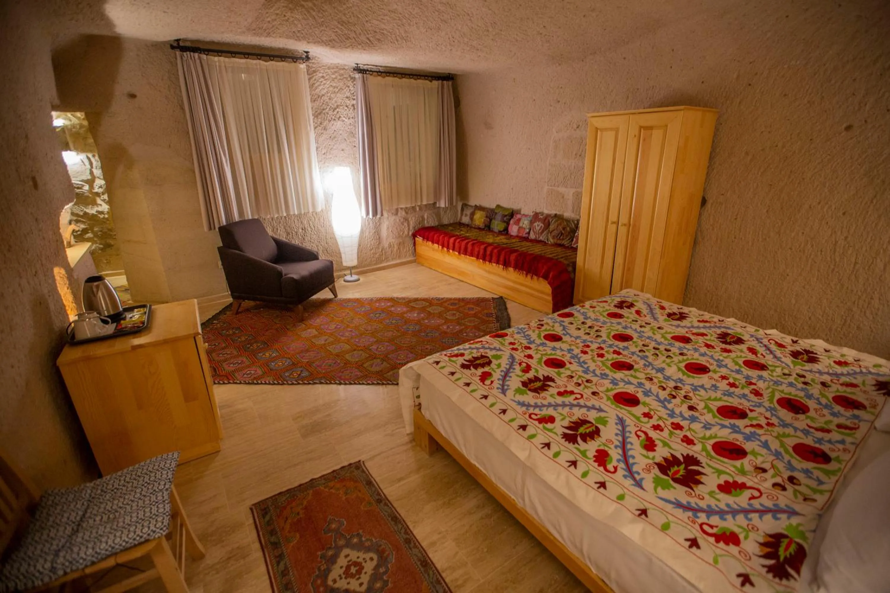 Bedroom, Bed in Maze Of Cappadocia Hotel