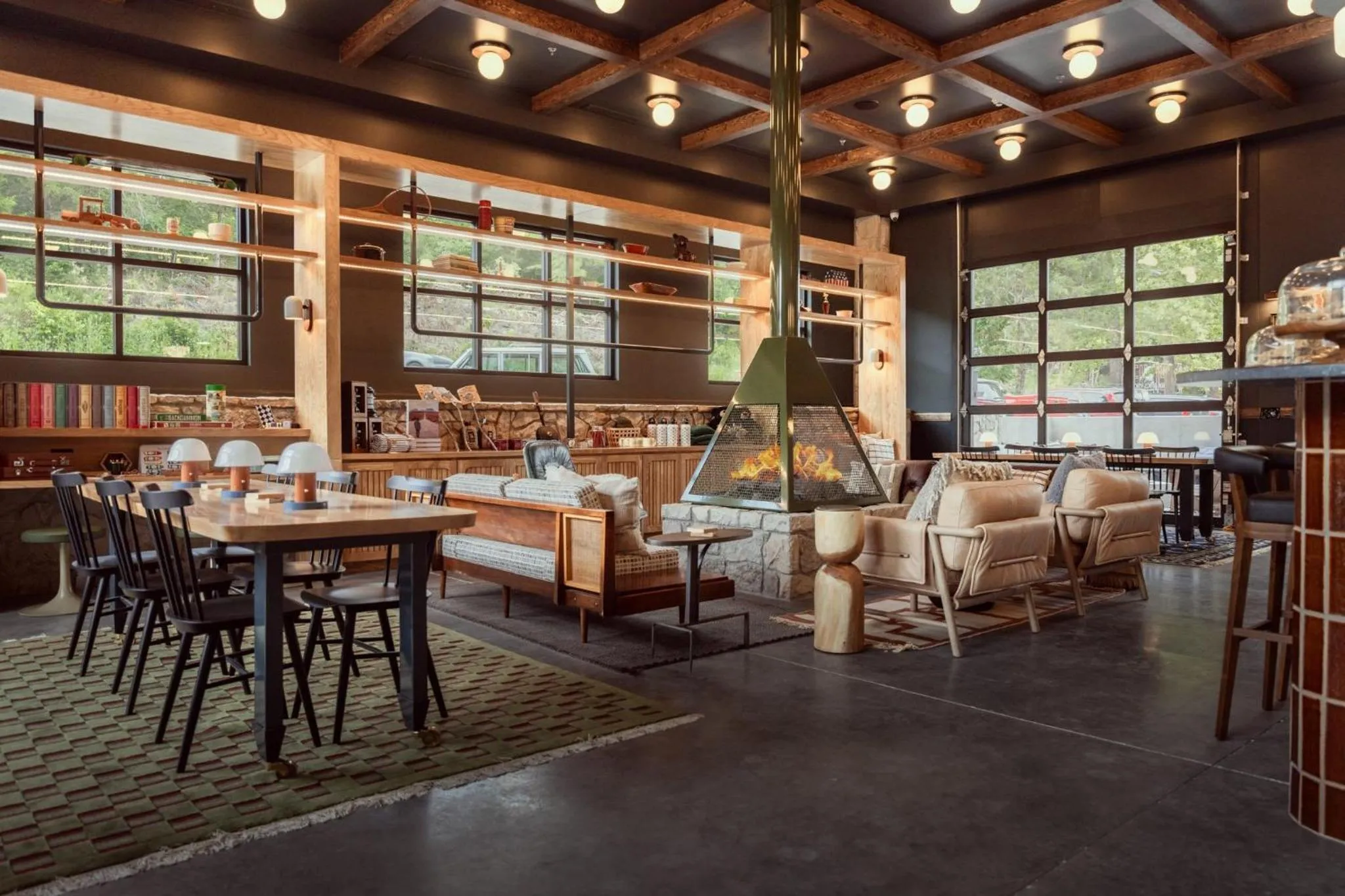 Lobby or reception in The Ozarker Lodge