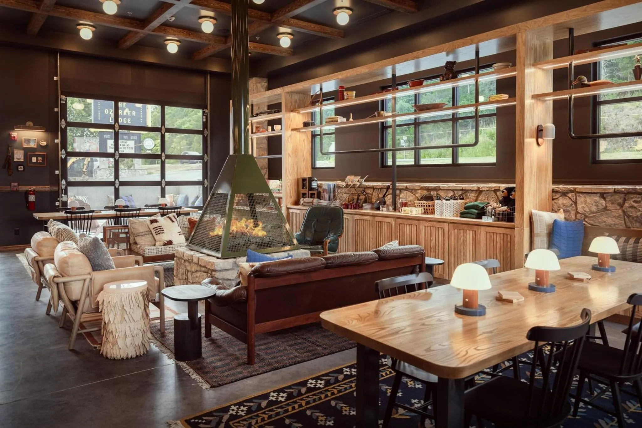 Lobby or reception in The Ozarker Lodge