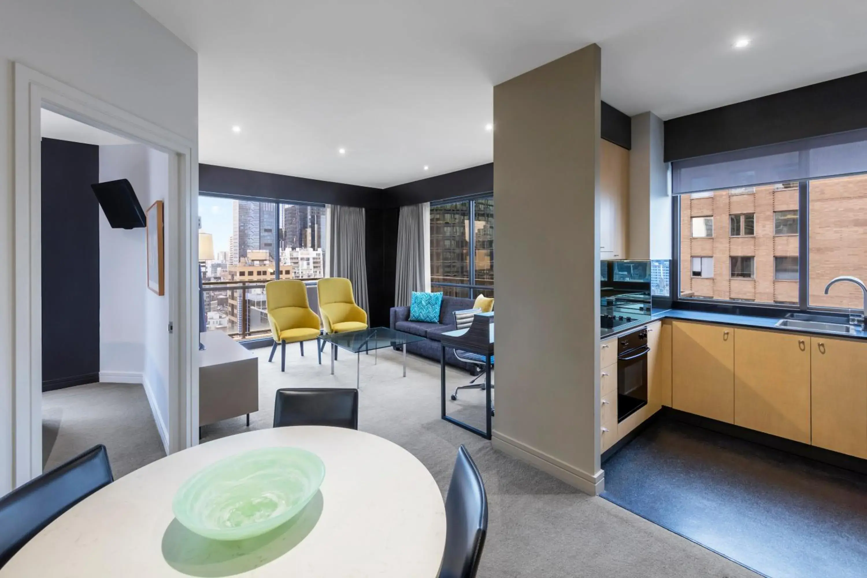 Two Bedroom Interconnecting Queen in Adina Apartment Hotel Melbourne Two Bedroom Interconnecting Queen in Adina Apartment Hotel Melbourne