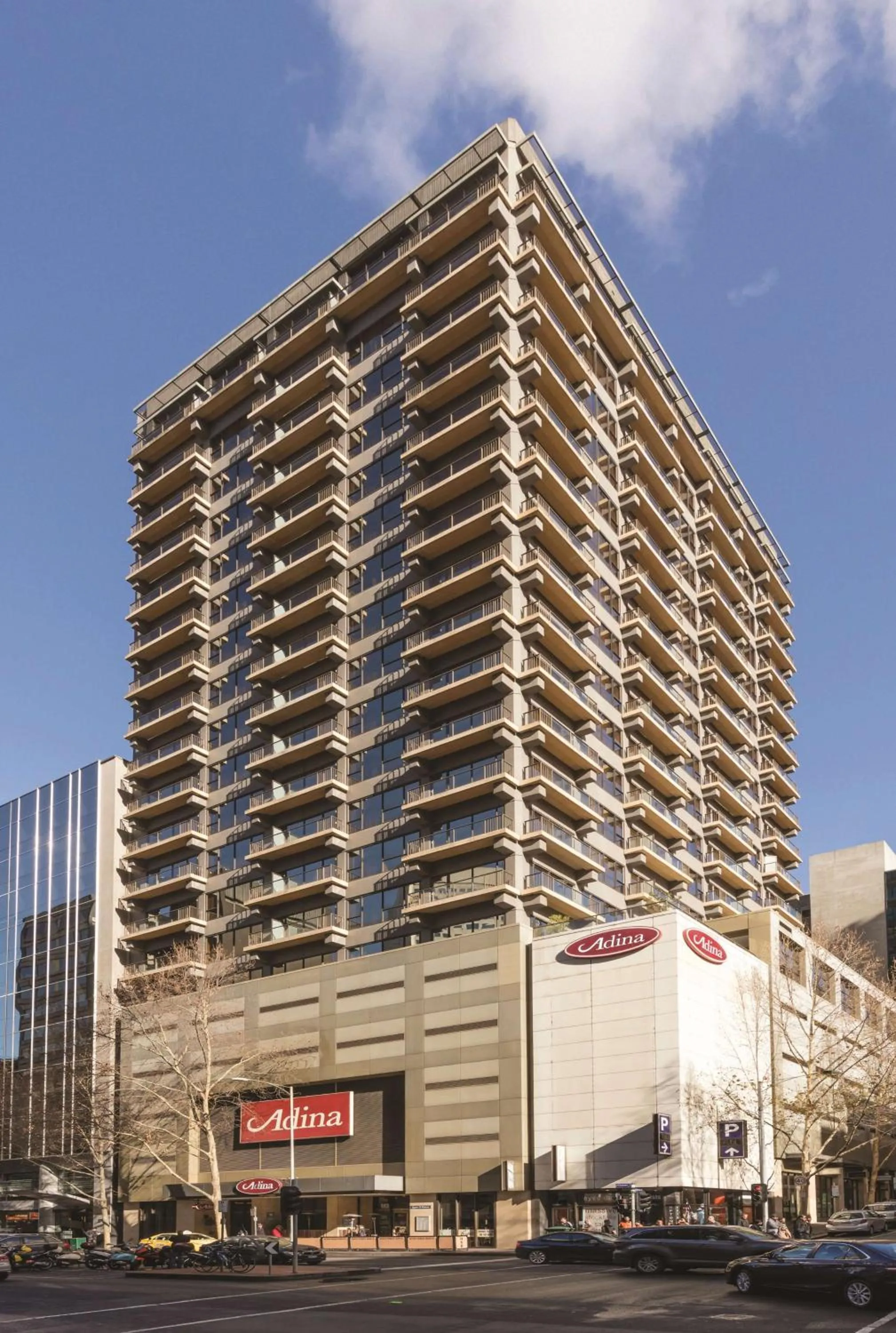 Property building in Adina Apartment Hotel Melbourne