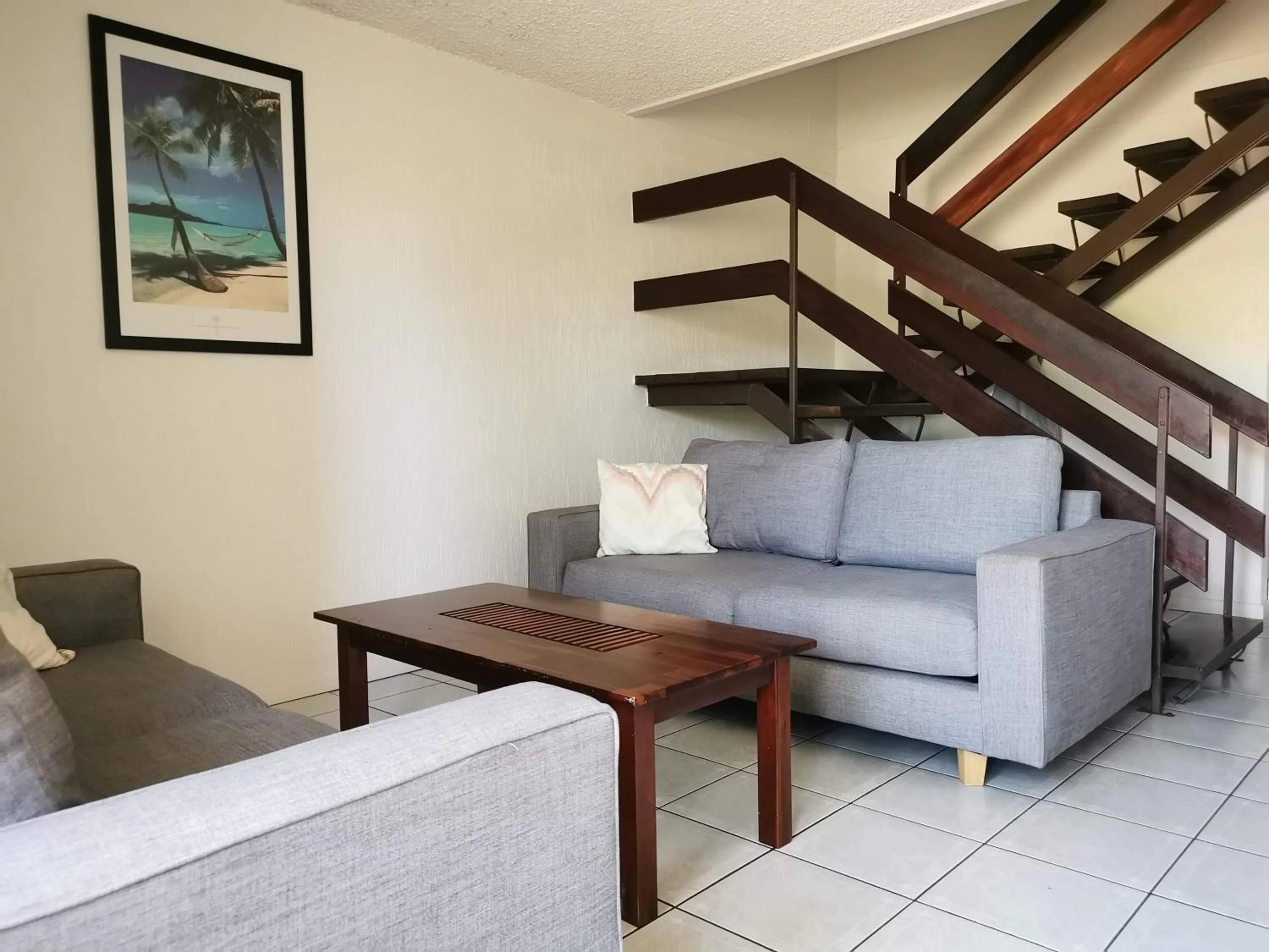 Living room in Palm Waters Holiday Villas