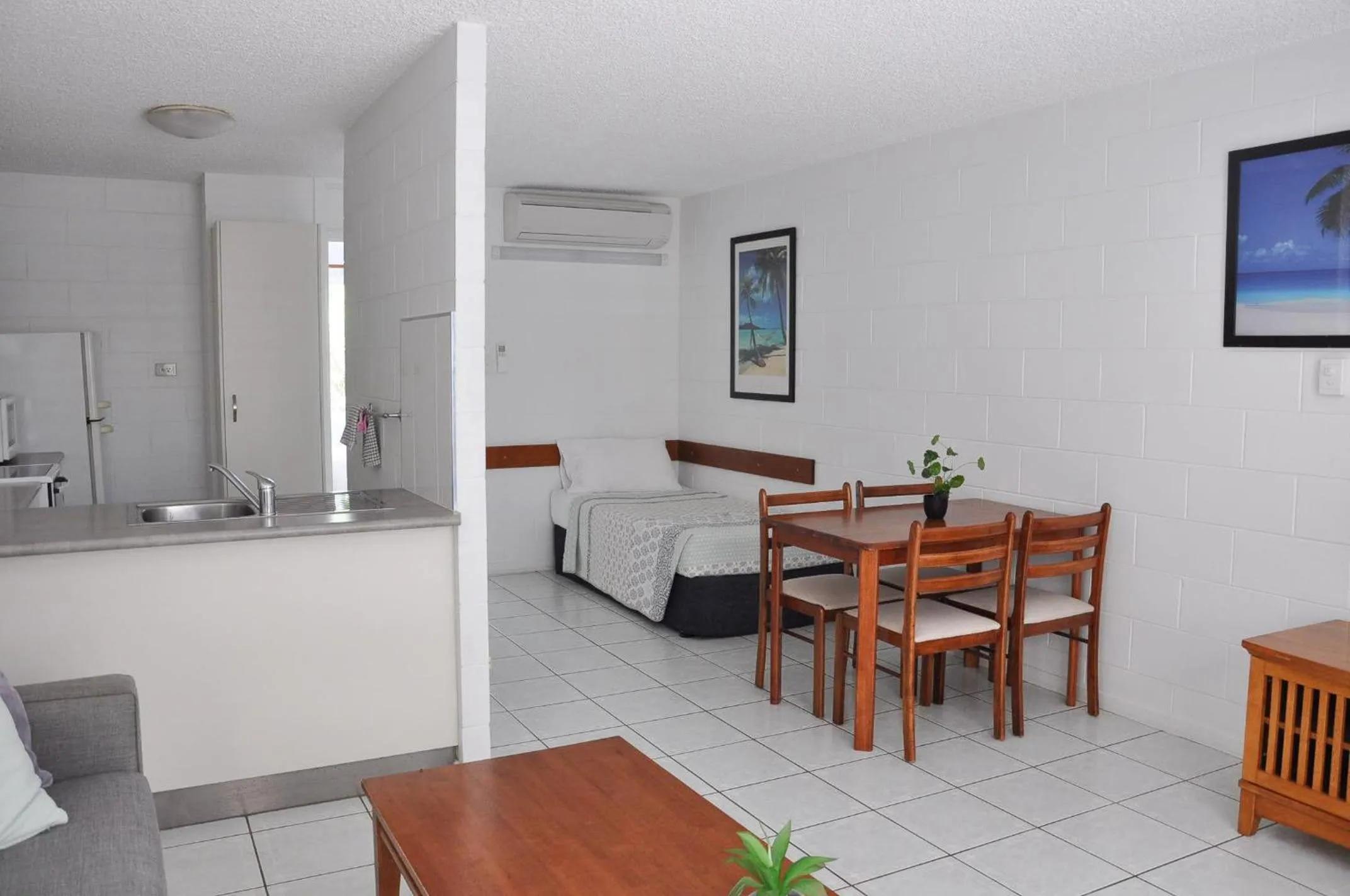 Living room in Palm Waters Holiday Villas