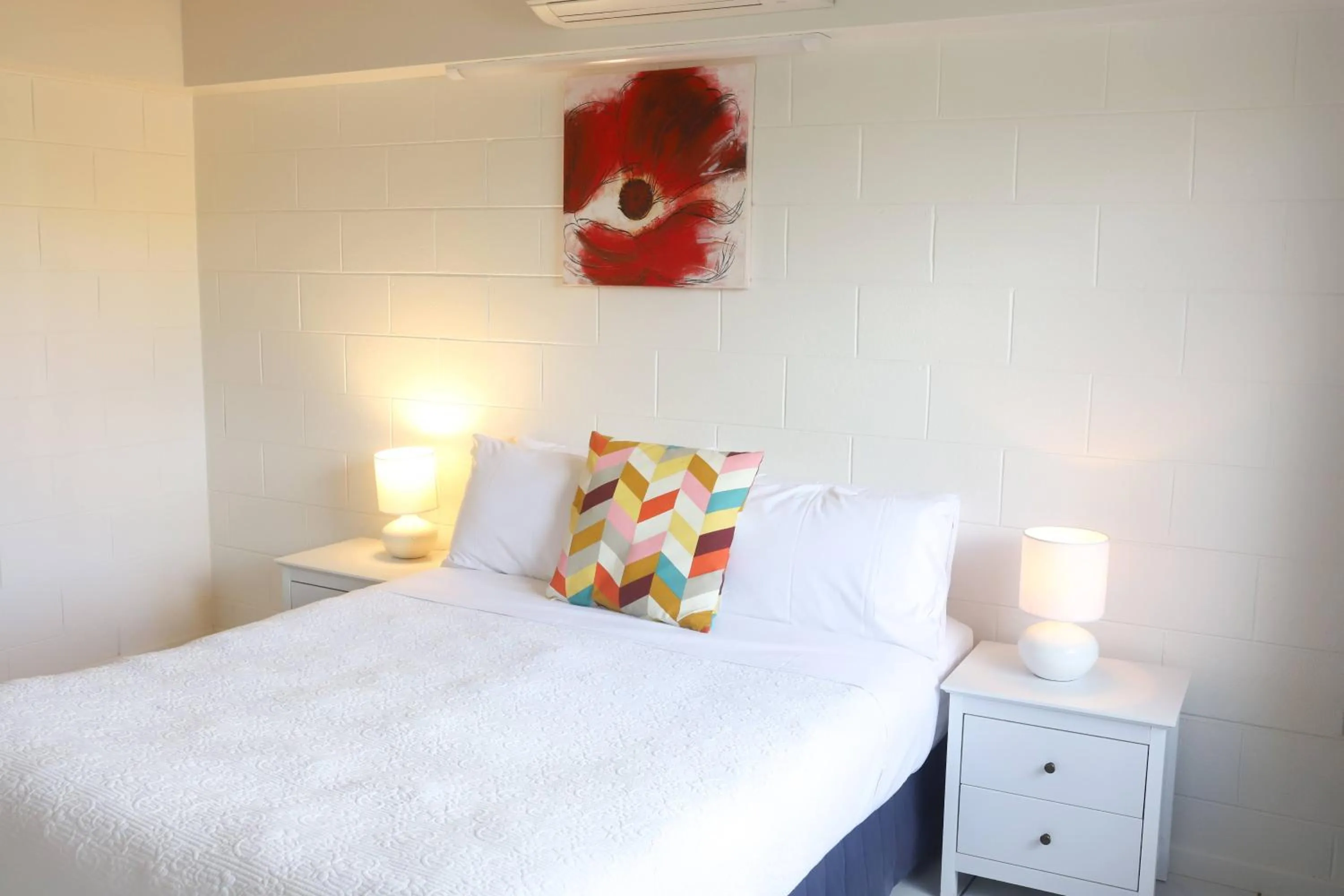 Bedroom, Bed in Palm Waters Holiday Villas