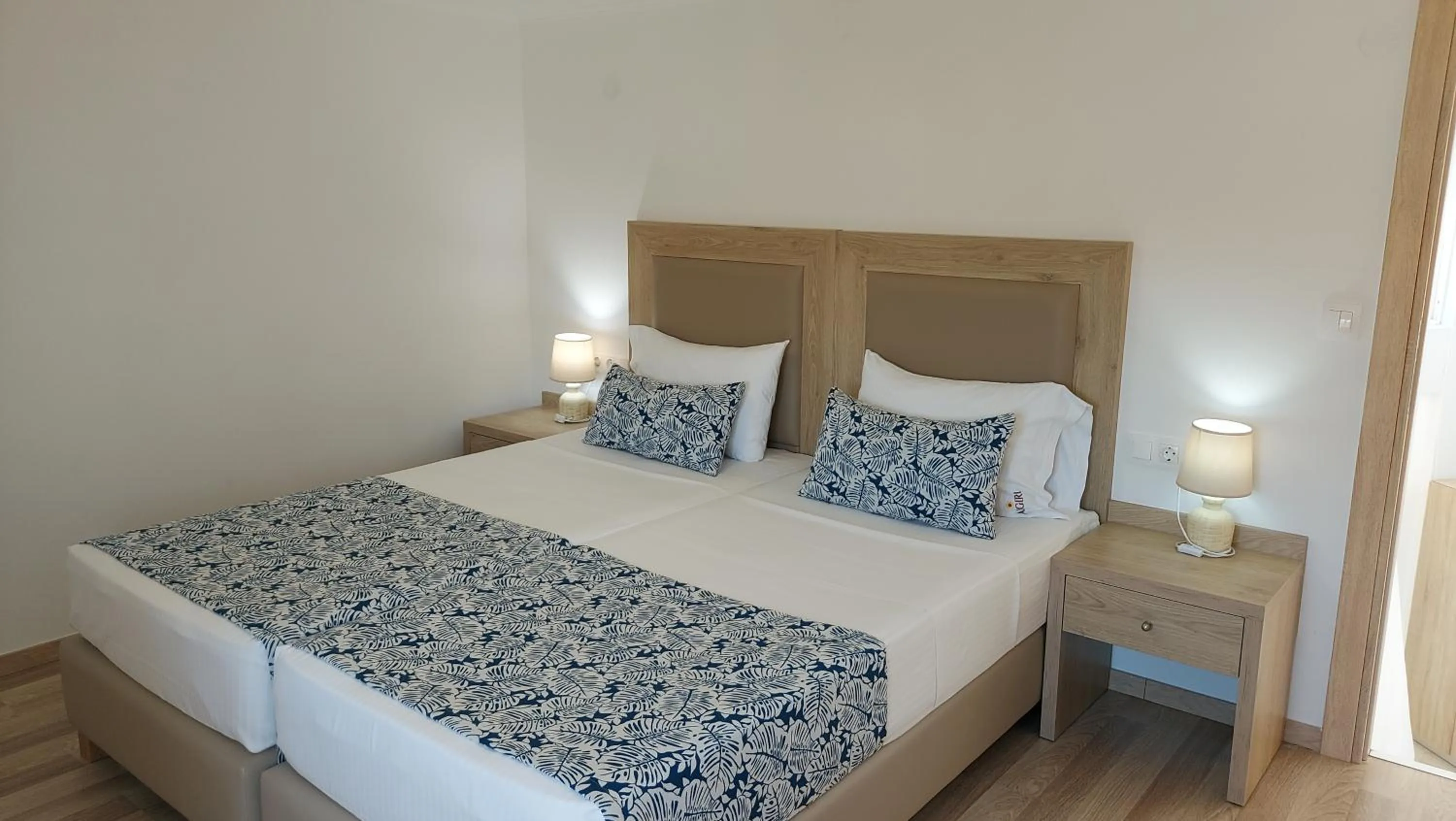 Bed in Argiri Apartments & Suites