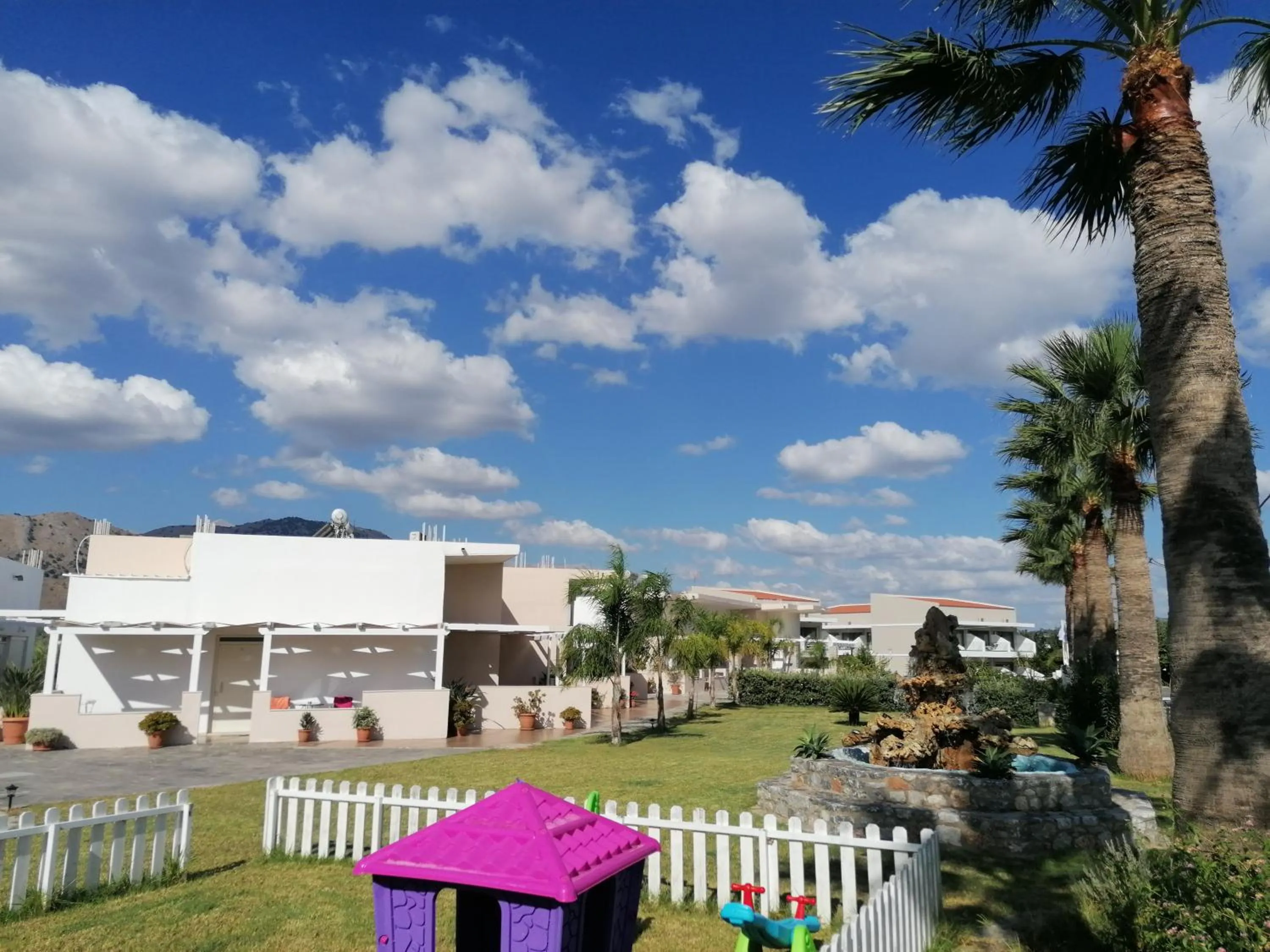 Children play ground in Argiri Apartments & Suites