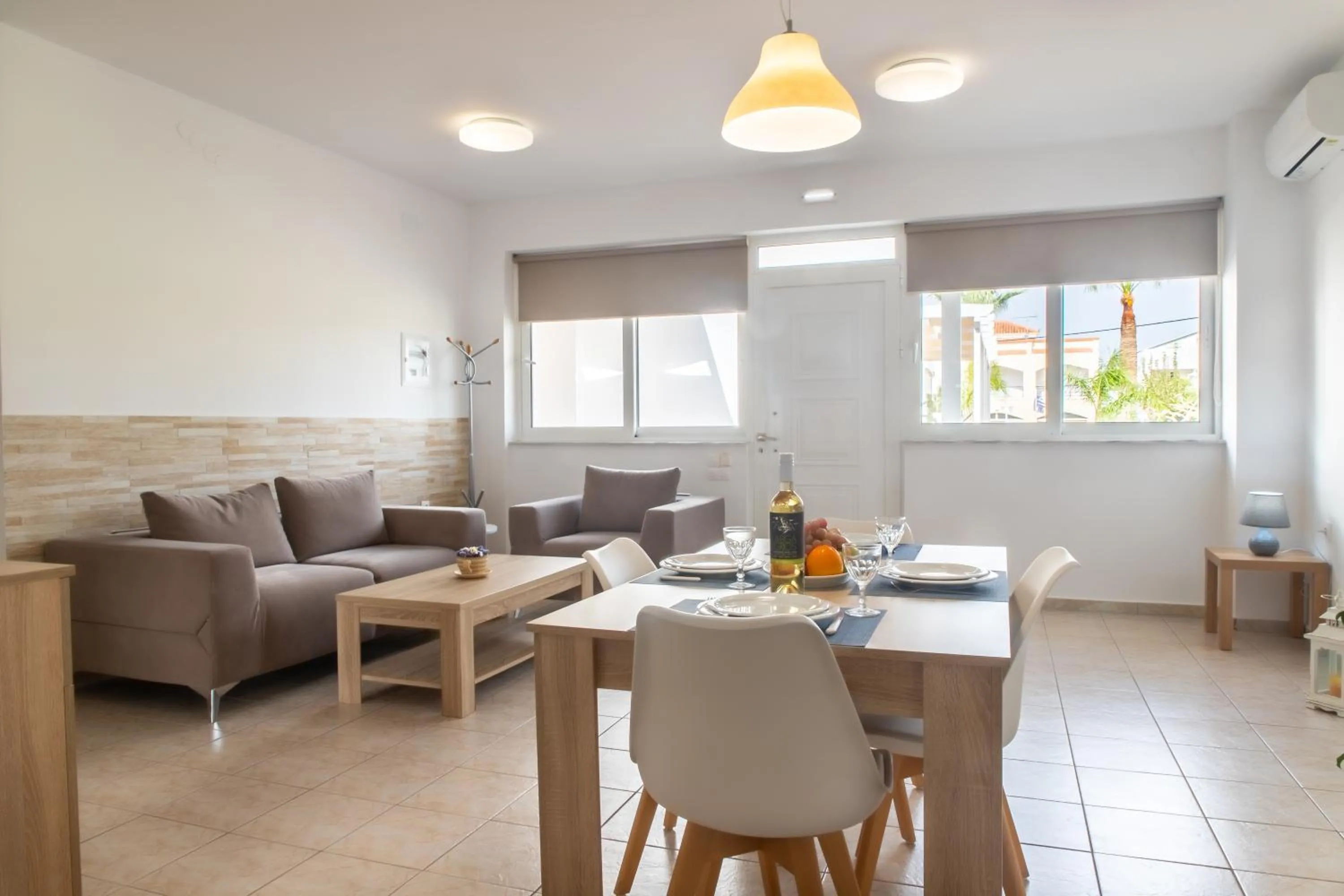 Living room in Argiri Apartments & Suites