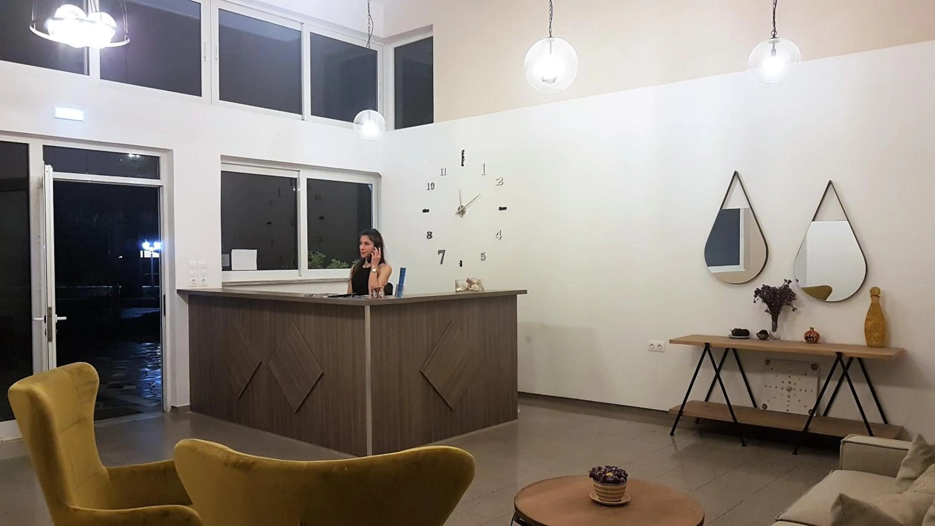 Lobby or reception in Argiri Apartments & Suites