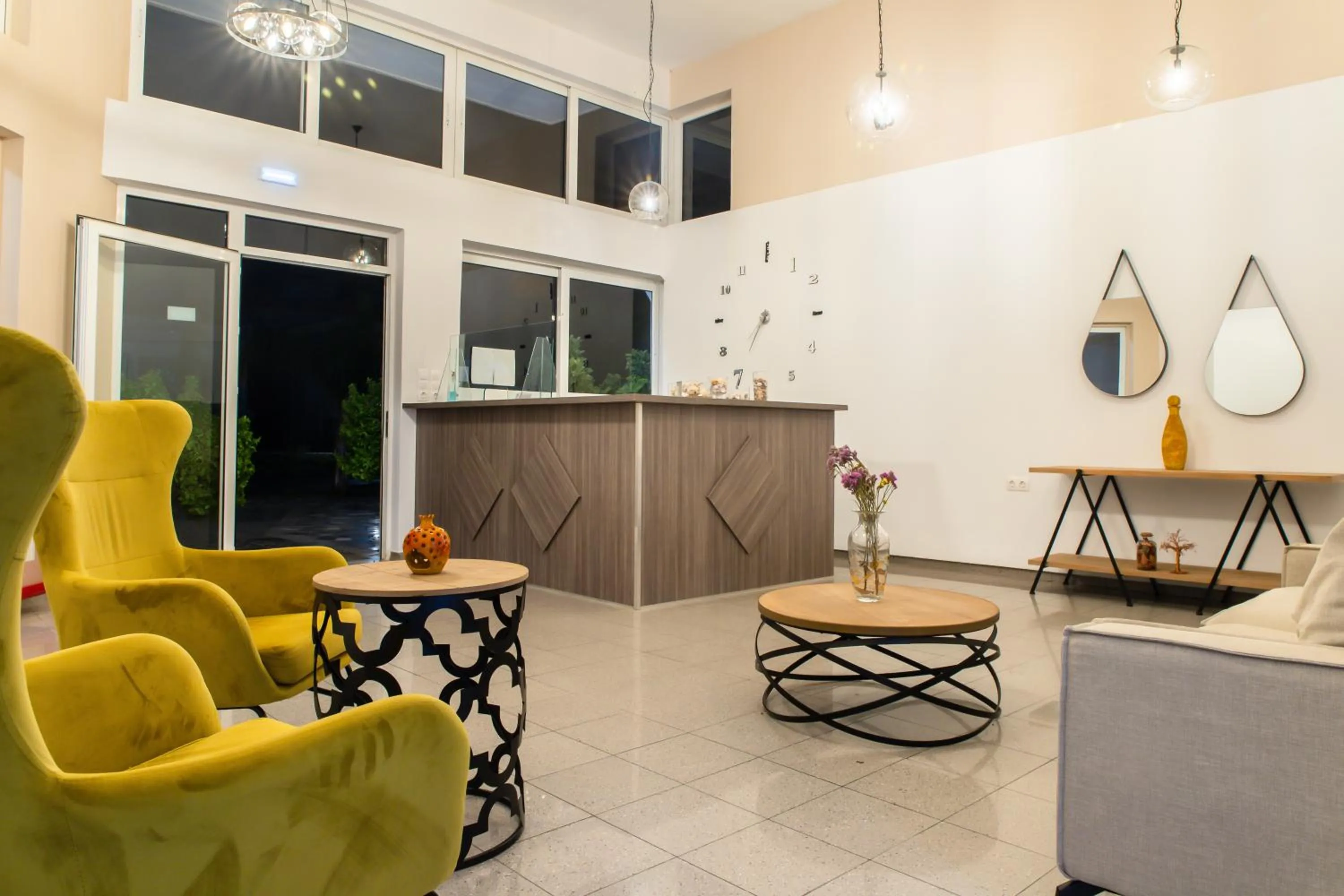 Lobby or reception in Argiri Apartments & Suites