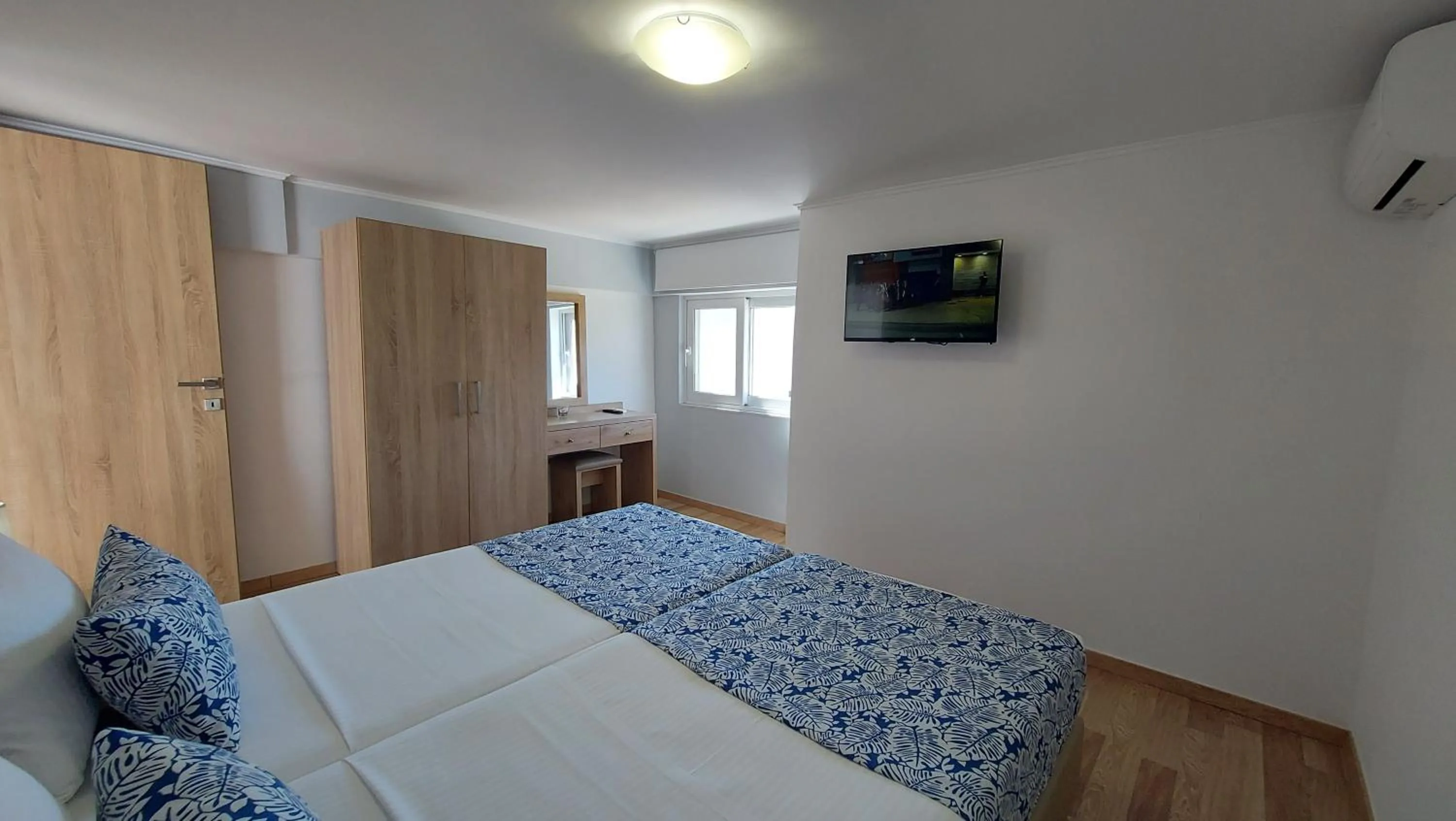 Bed in Argiri Apartments & Suites