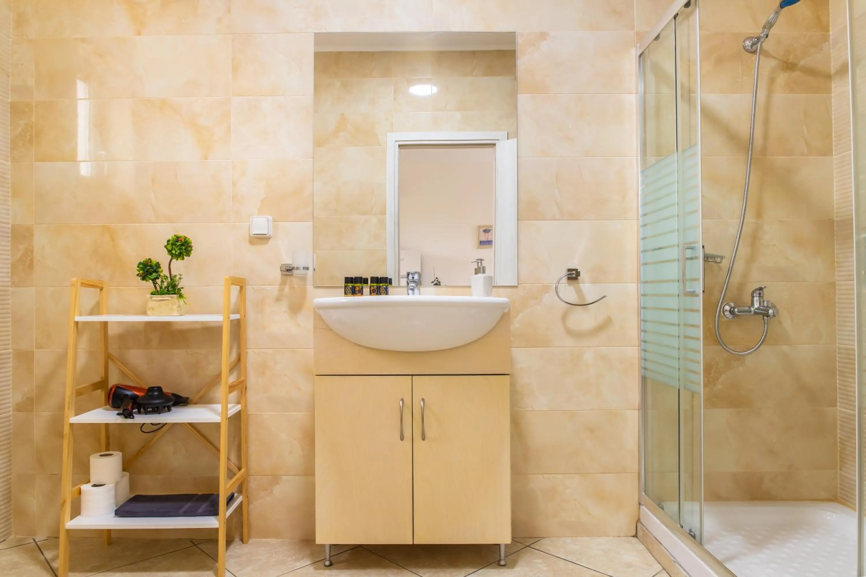 Bathroom in Argiri Apartments & Suites