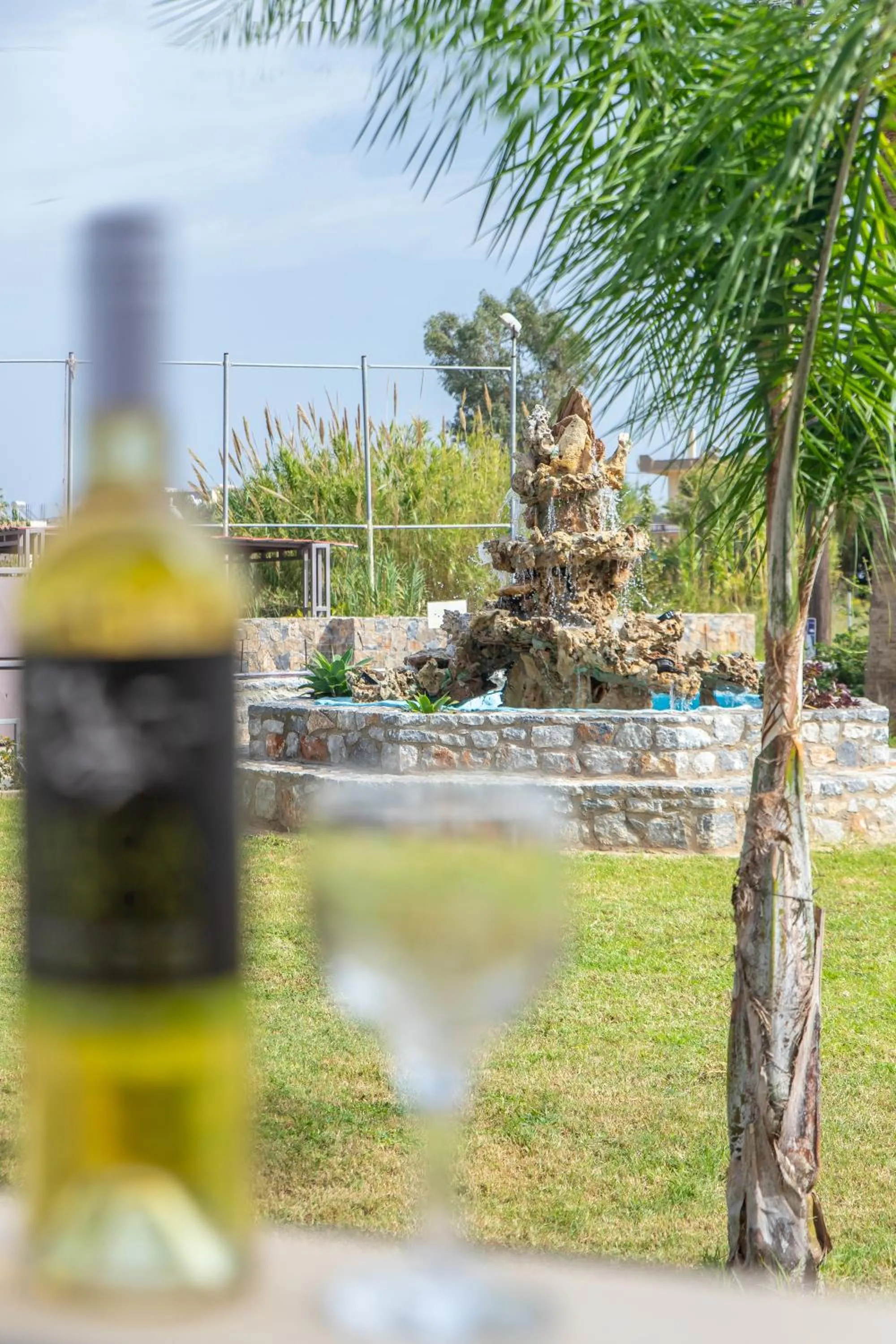 Garden view in Argiri Apartments & Suites