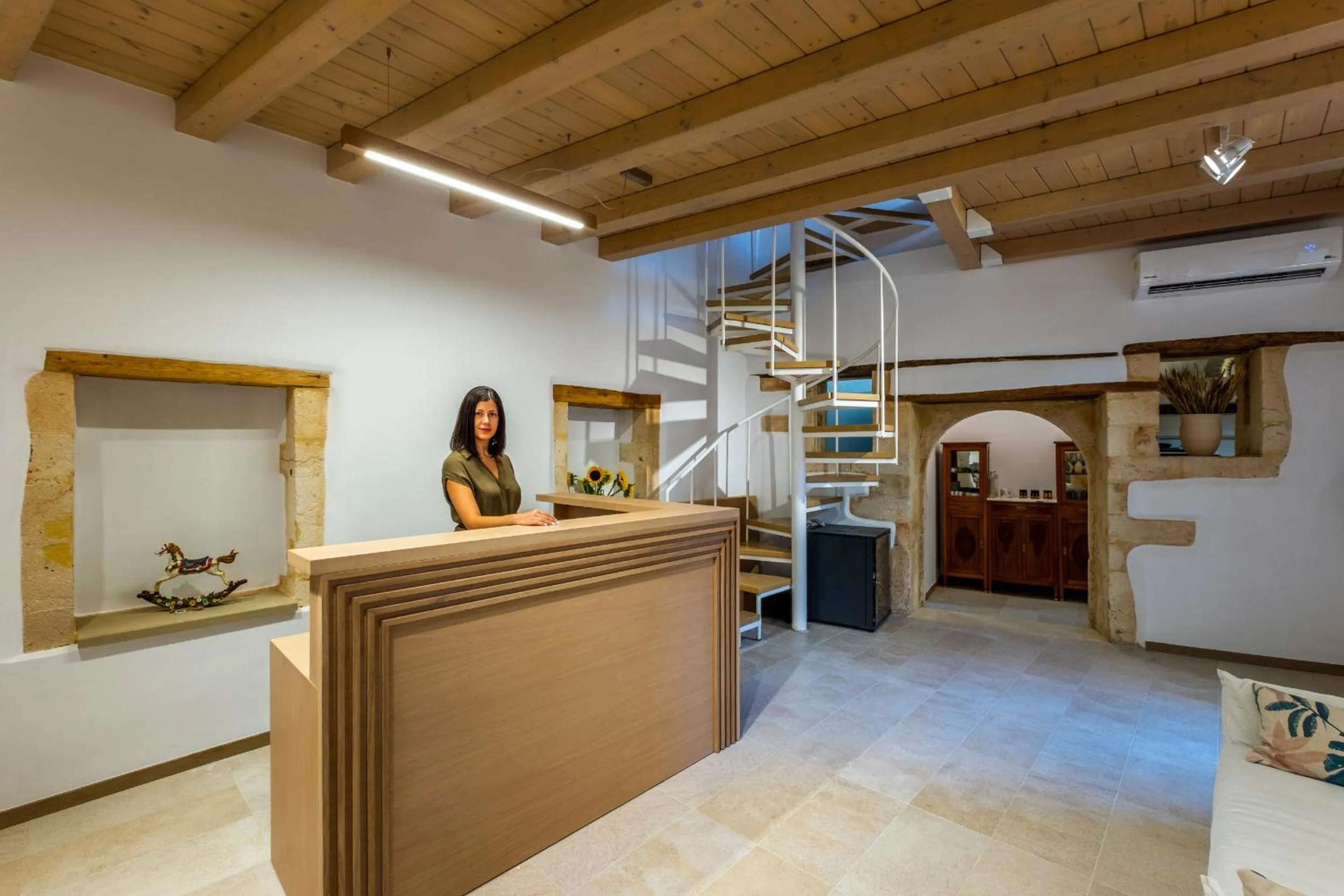 Lobby or reception in Aelios Design Hotel