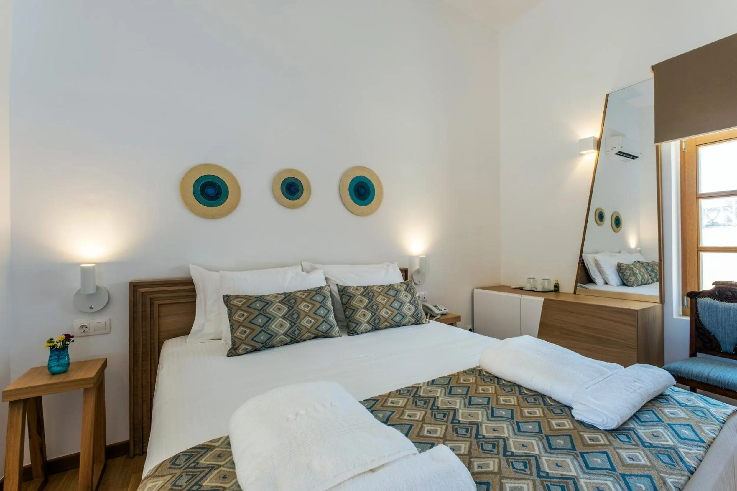 Bedroom, Bed in Aelios Design Hotel