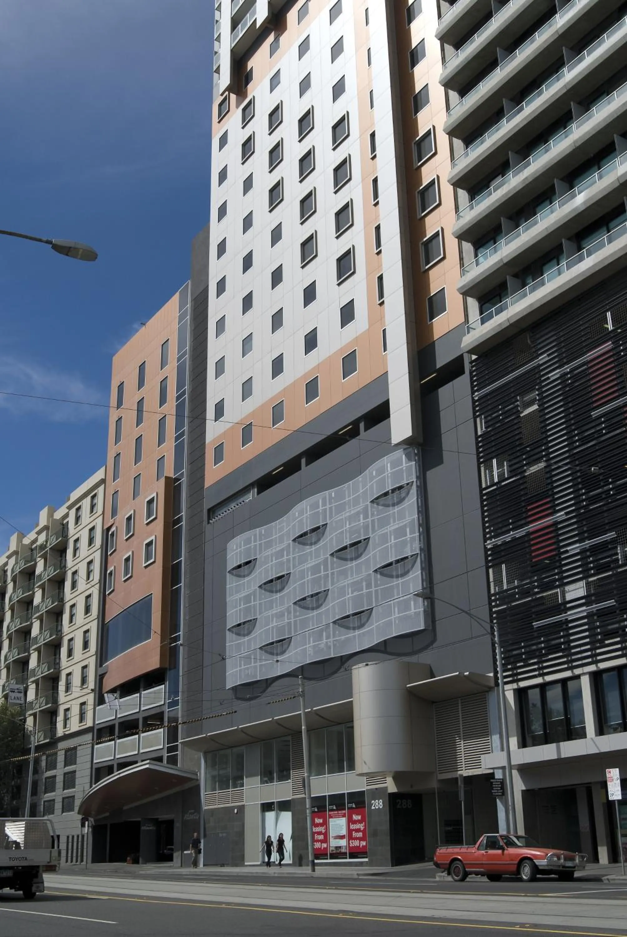 Facade/entrance in Atlantis Hotel Melbourne